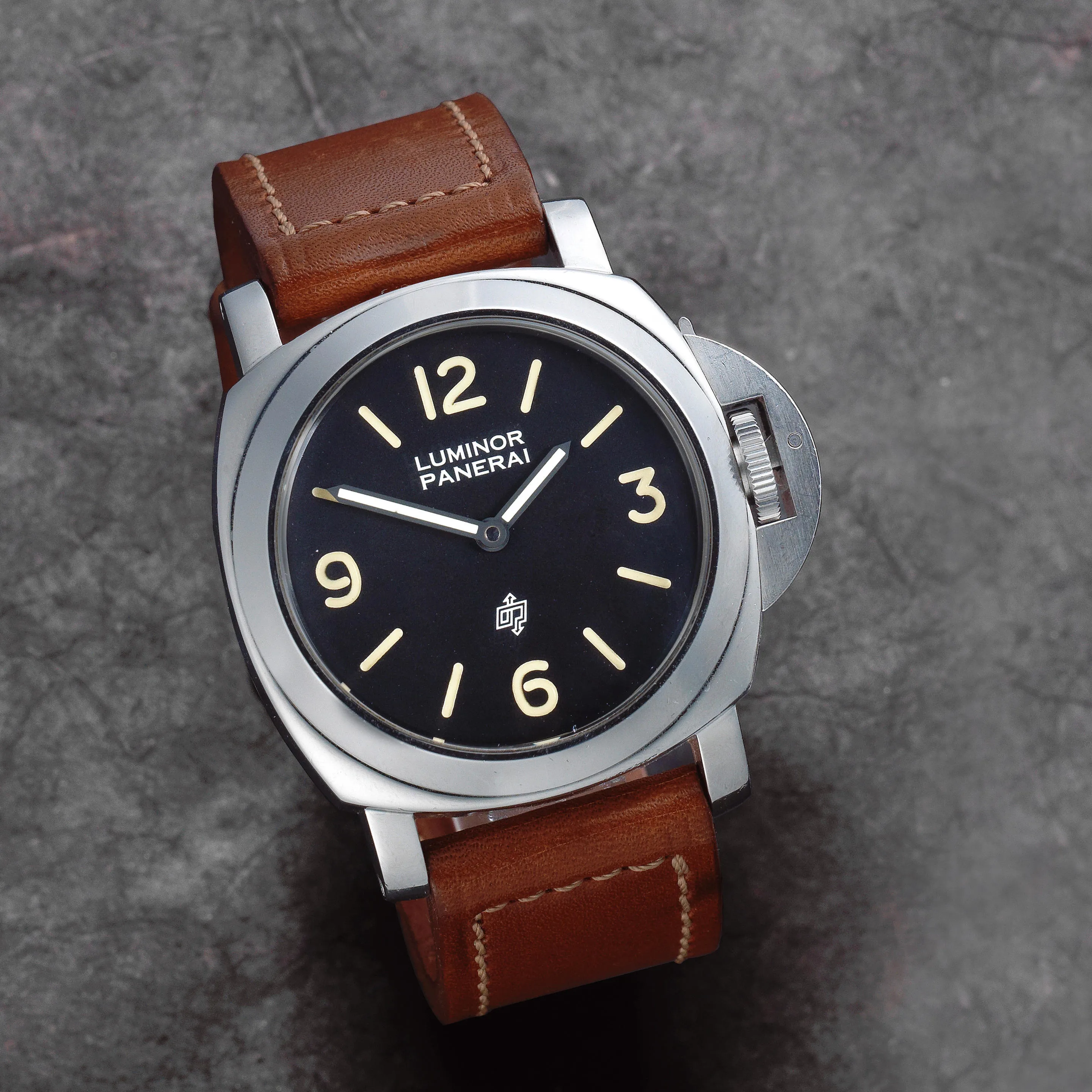 Panerai Pre-Vendome 5218-201/A 44mm Stainless steel Black