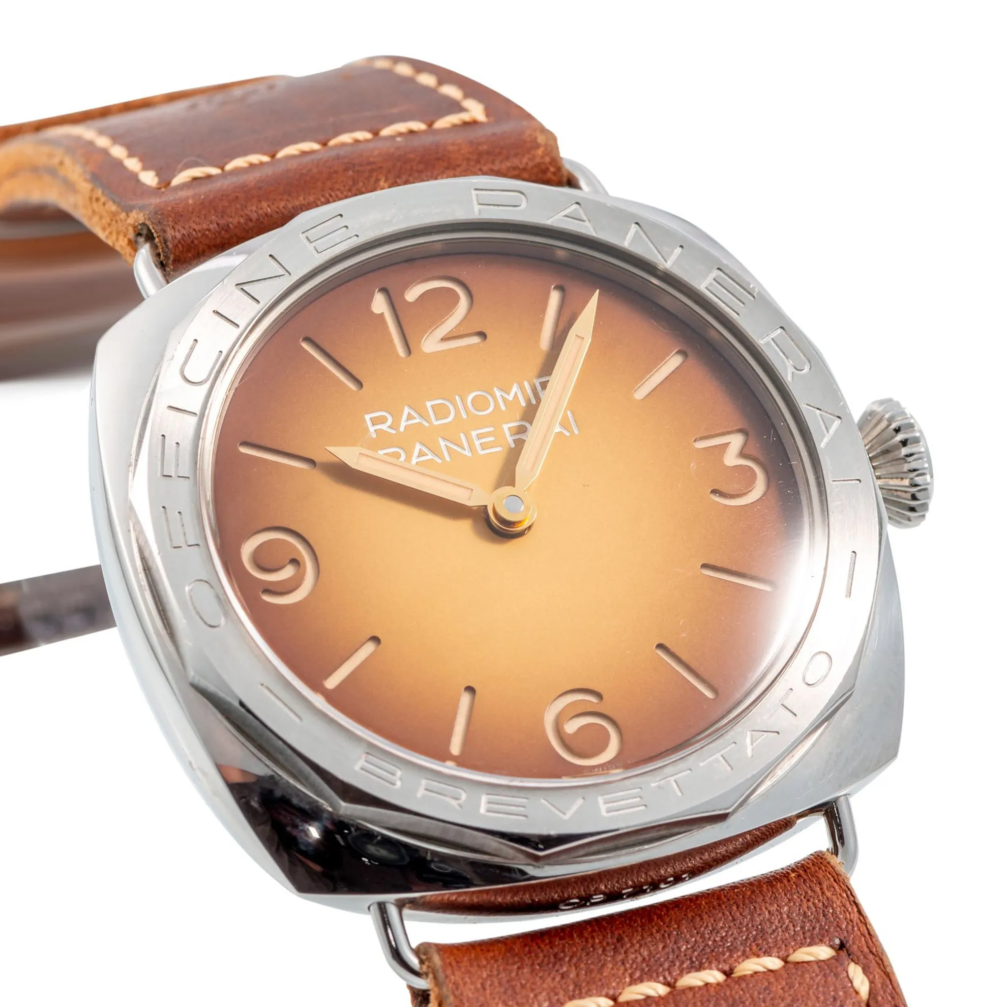 Panerai Radiomir PAM 00687 47mm Stainless steel Brown 1