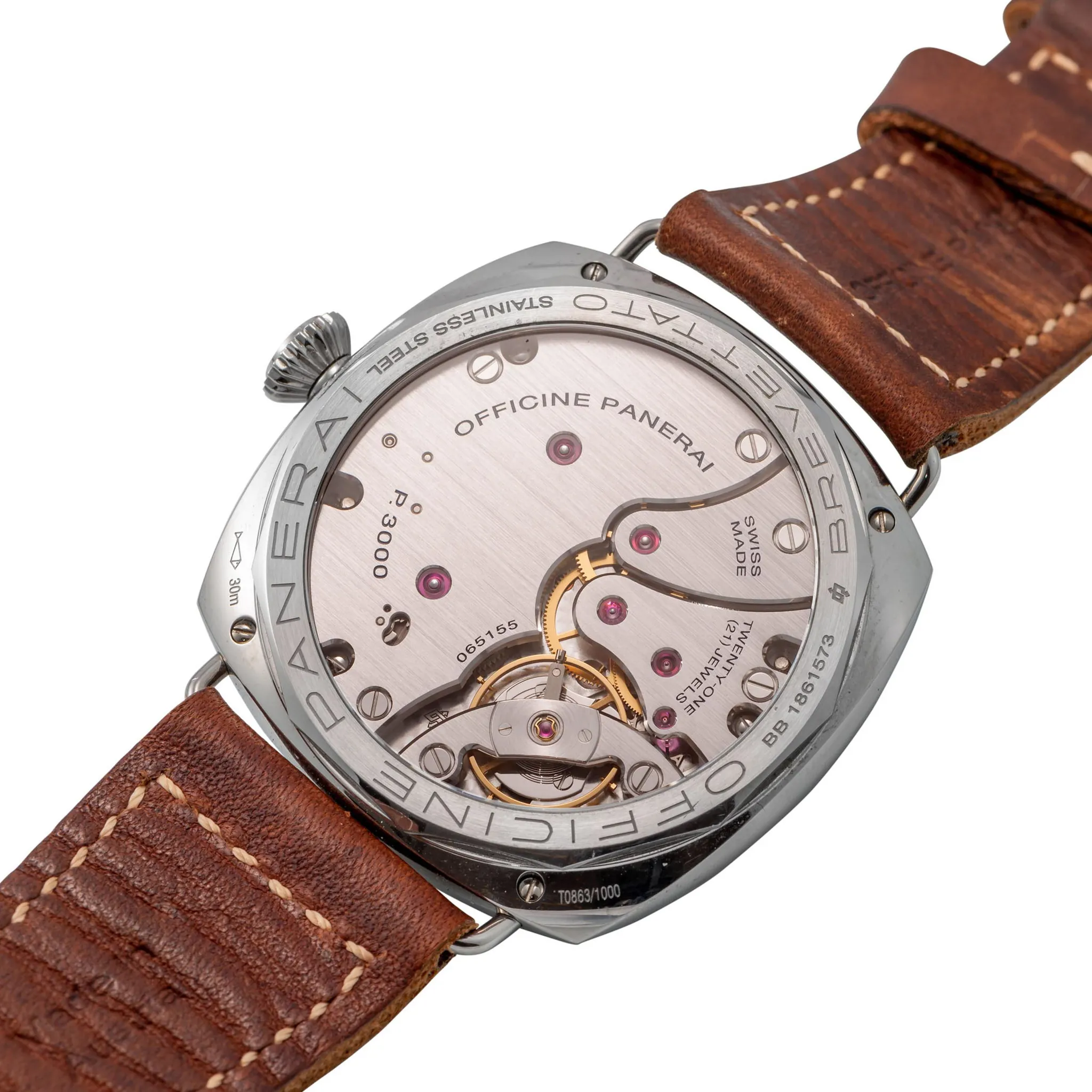 Panerai Radiomir PAM 00687 47mm Stainless steel Brown 2