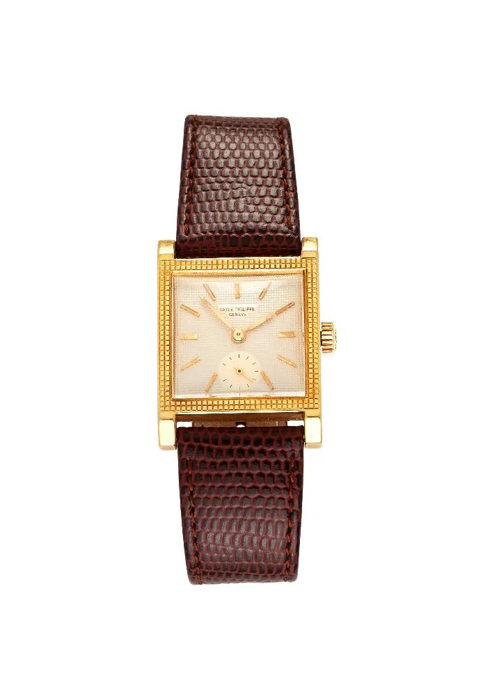 Patek Philippe 2496 19mm Yellow gold Champagne