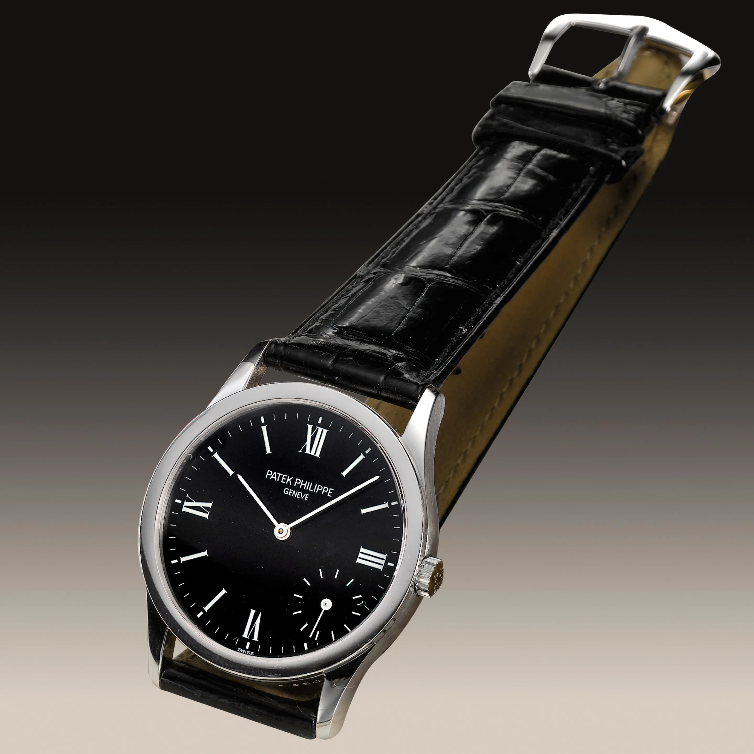 Patek Philippe 5026 33mm Platinum Gray and Black