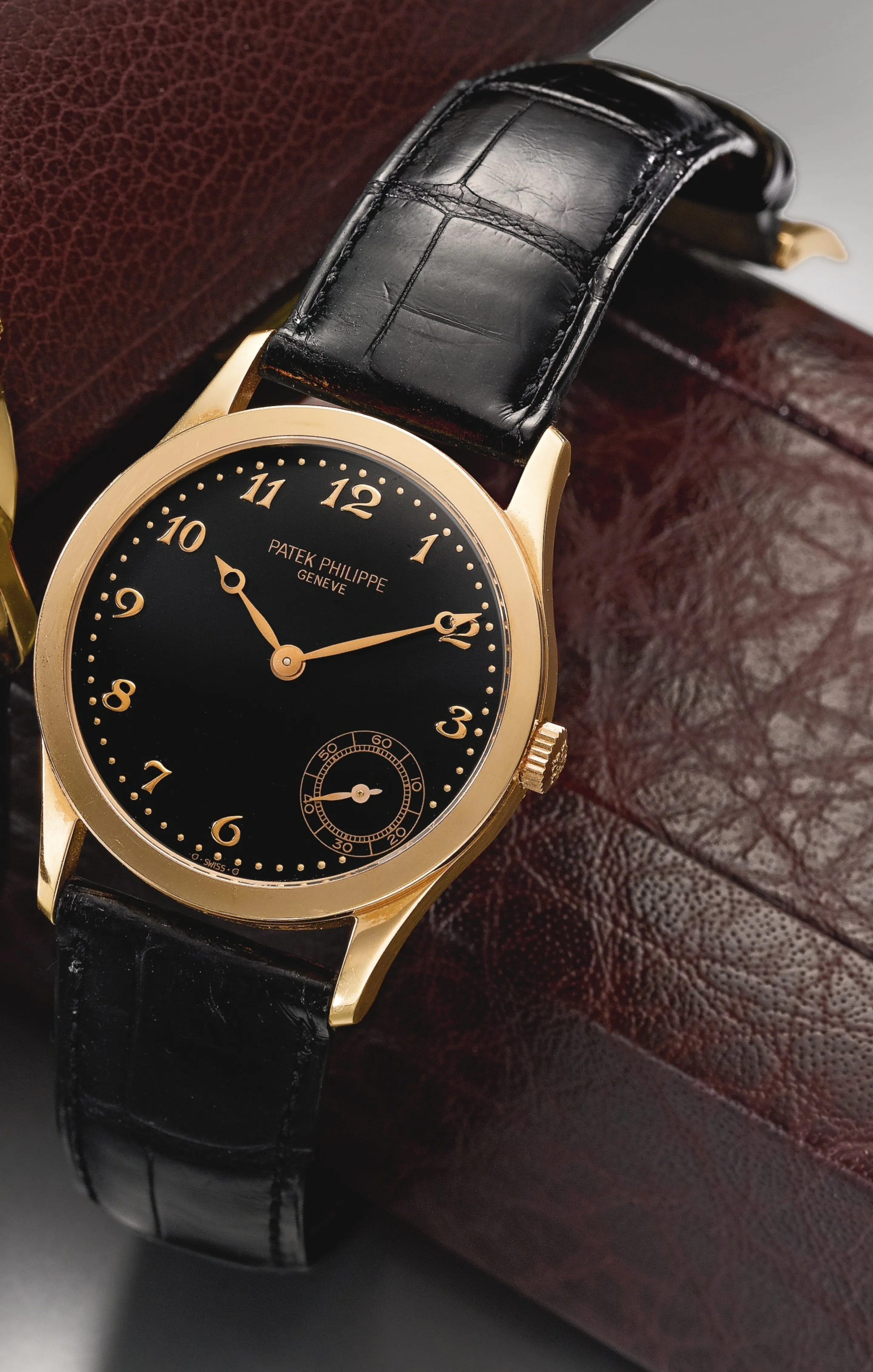 Patek Philippe 5026 33mm Rose gold Black