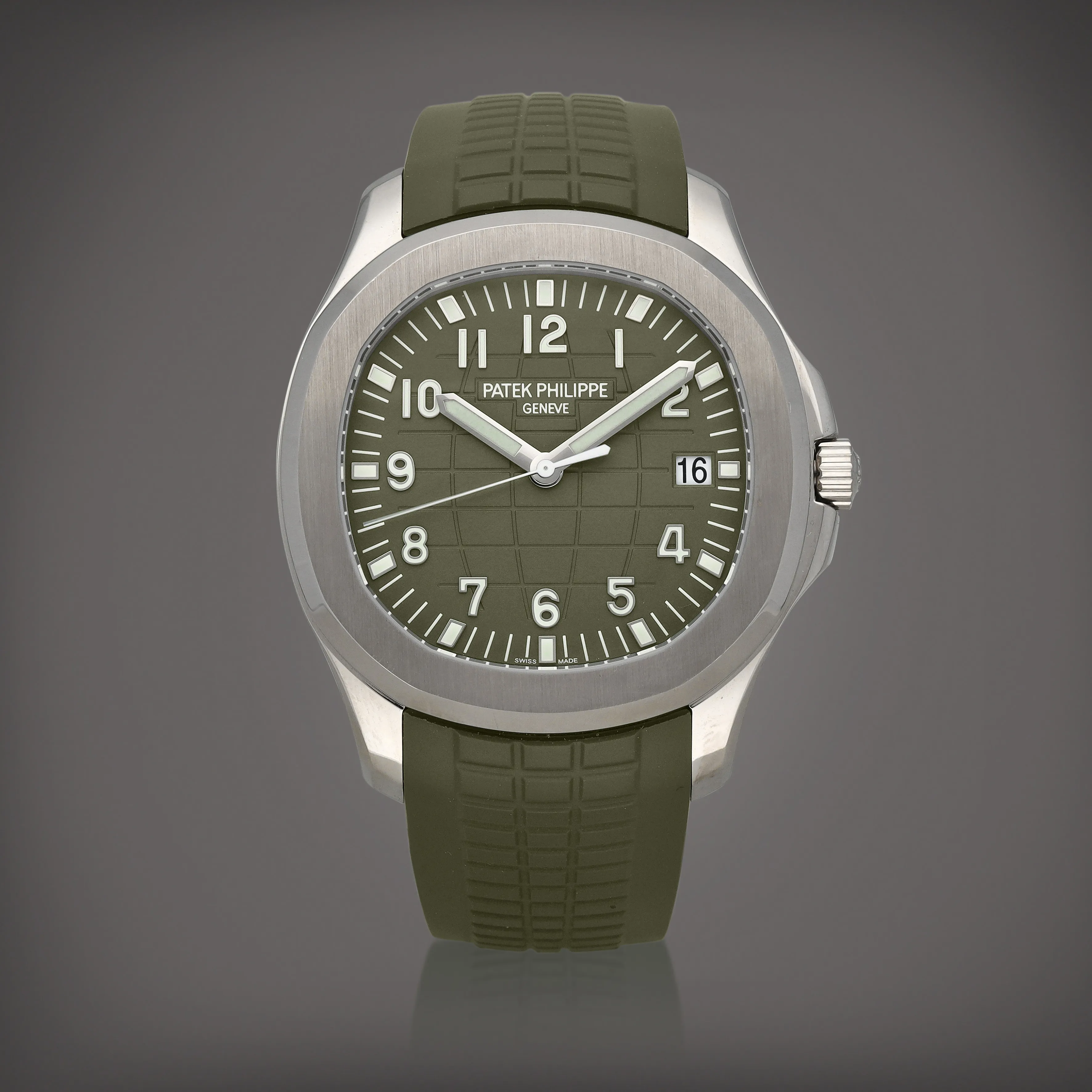 Patek Philippe Aquanaut 5168G 42.2mm White gold Green 1