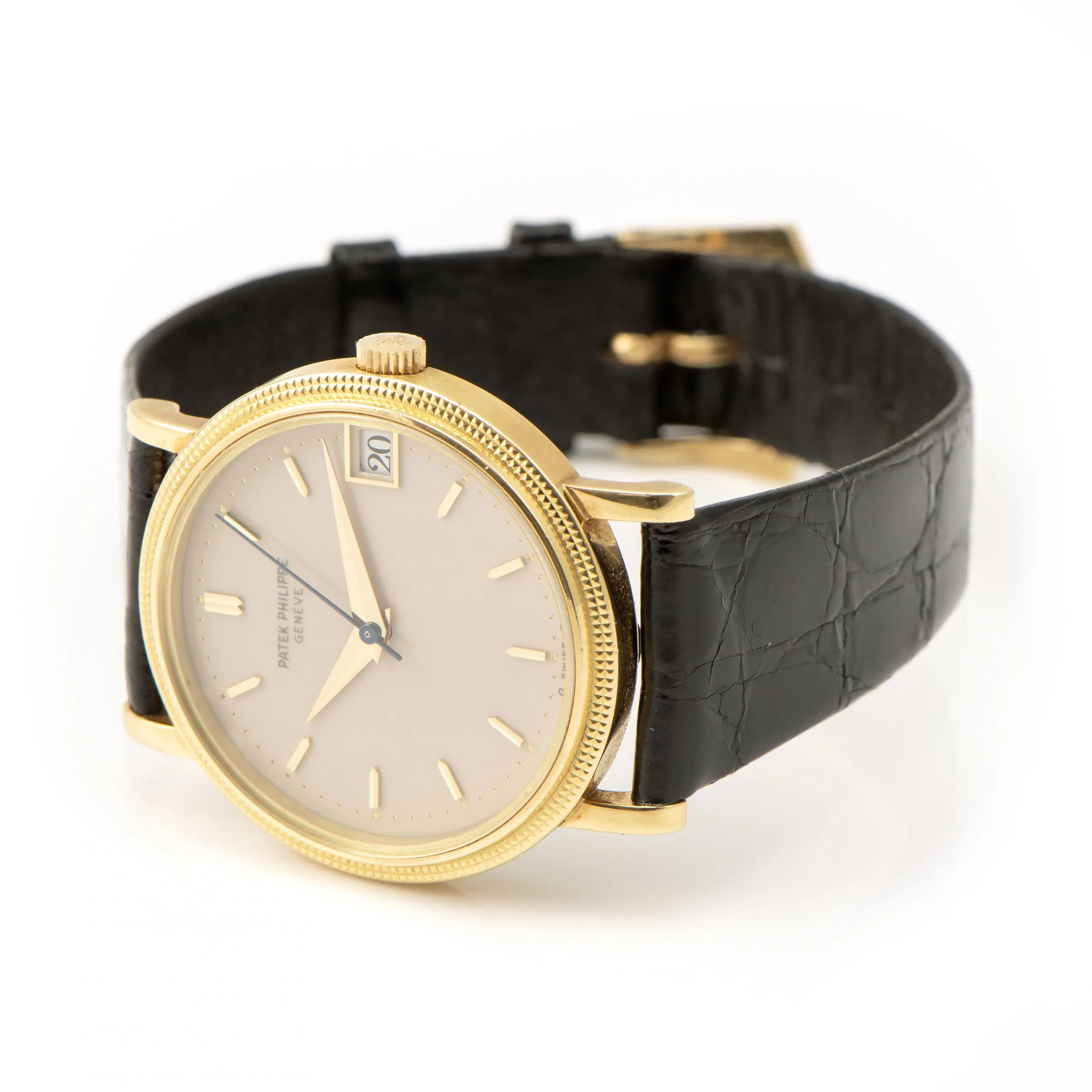 Patek Philippe Calatrava 3802 Yellow gold Cream 2