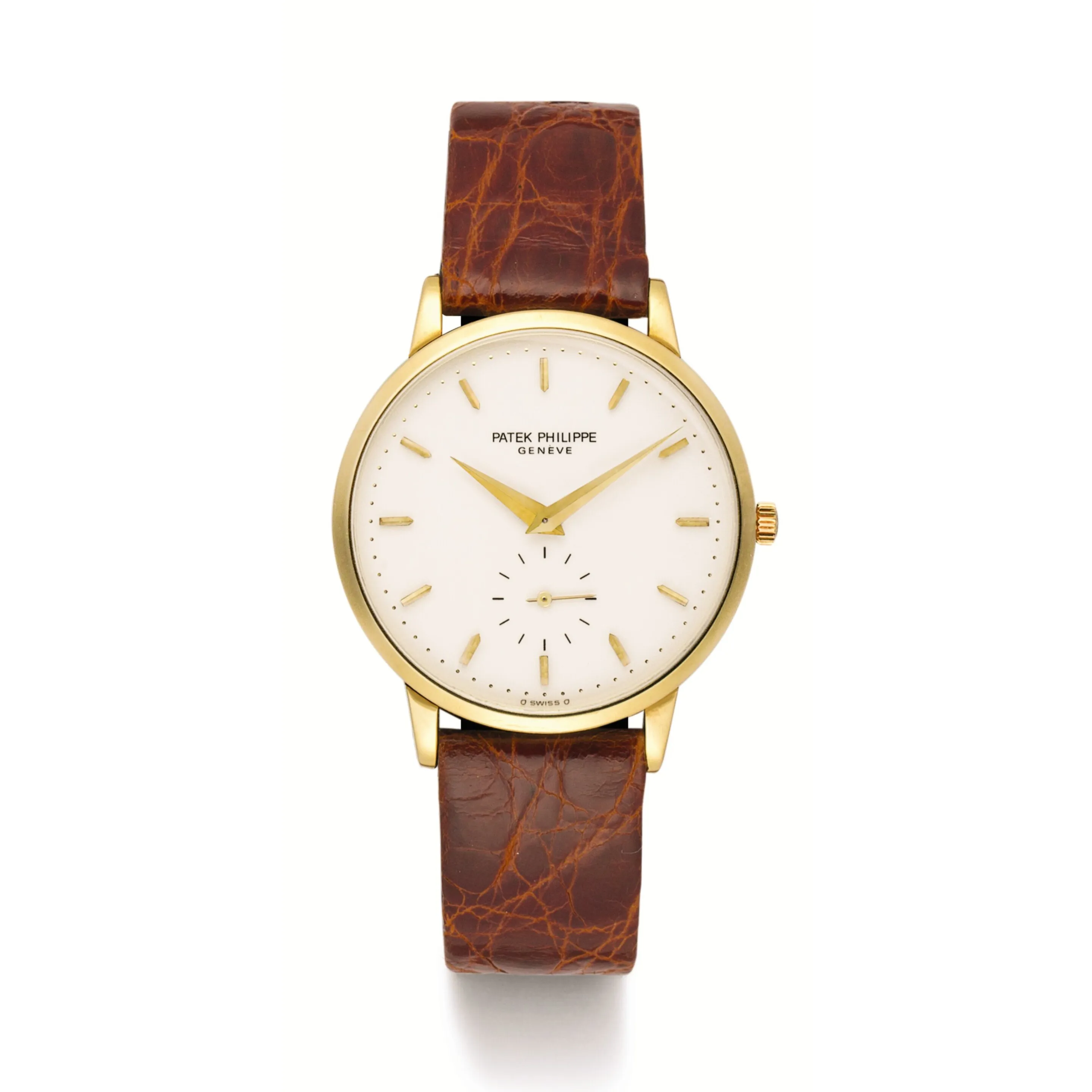 Patek Philippe Calatrava 3893 33mm Yellow gold White