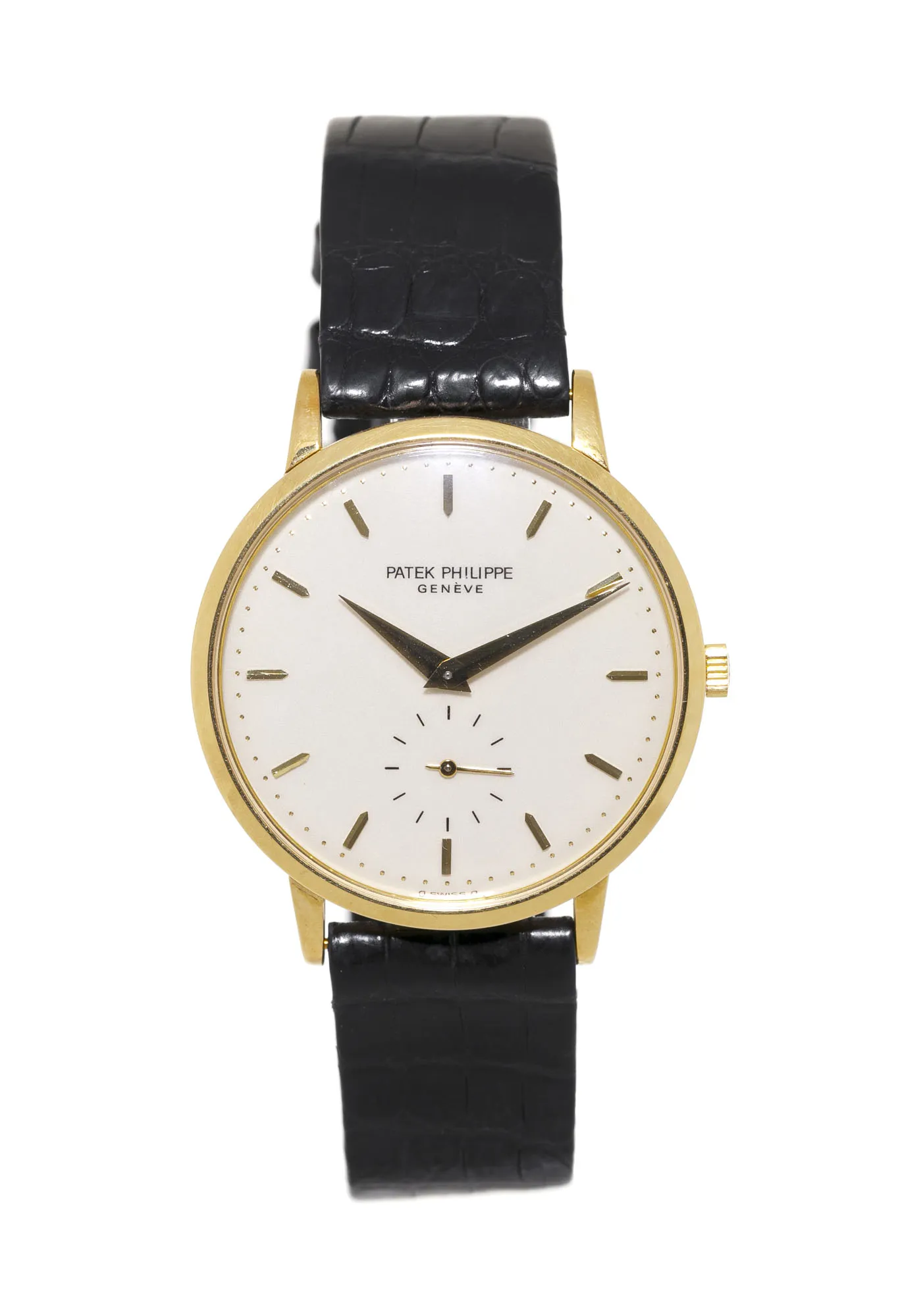 Patek Philippe Calatrava 3893 33mm Yellow gold White