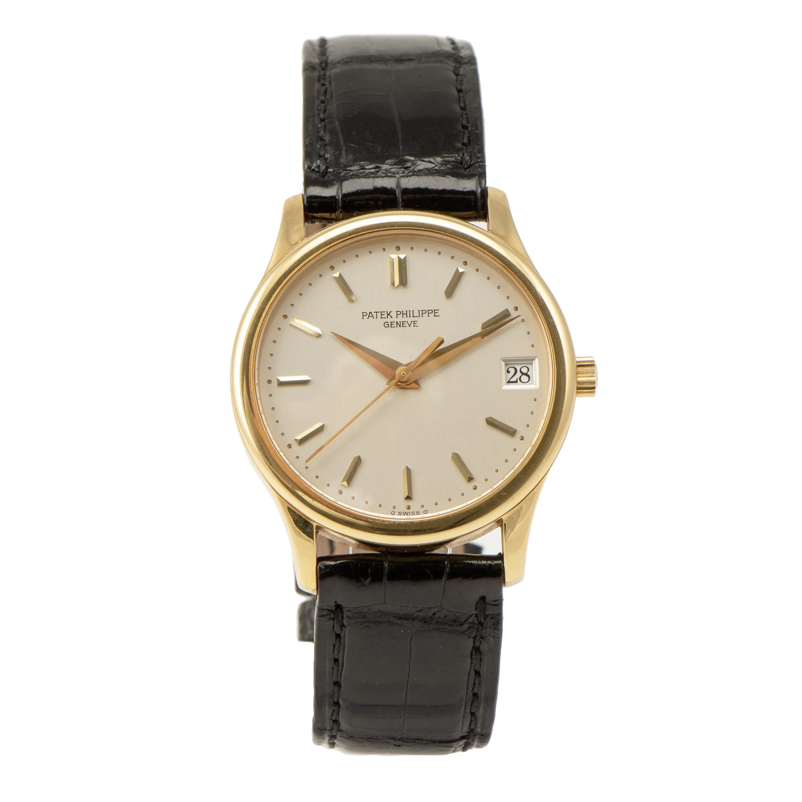 Patek Philippe Calatrava 3998 Yellow gold Cream