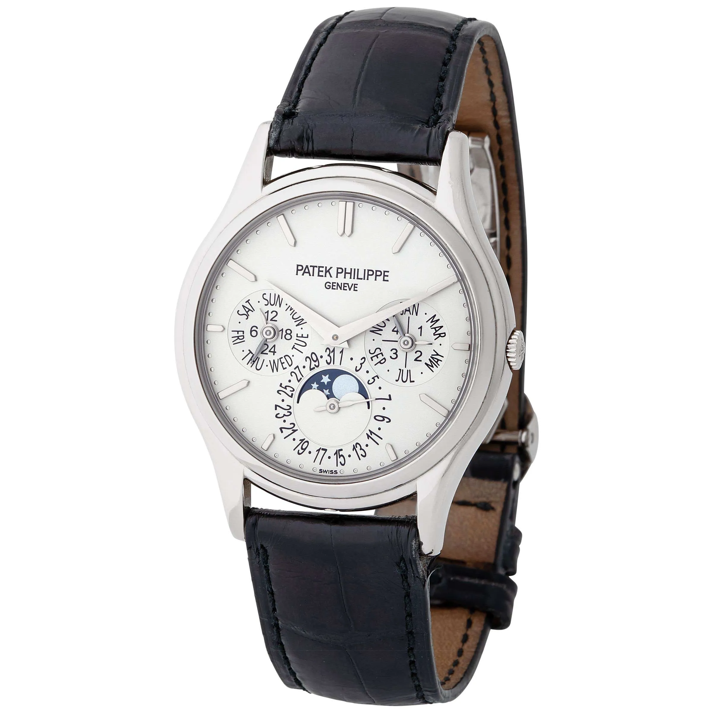 Patek Philippe Perpetual Calendar 5140G 37mm White gold White