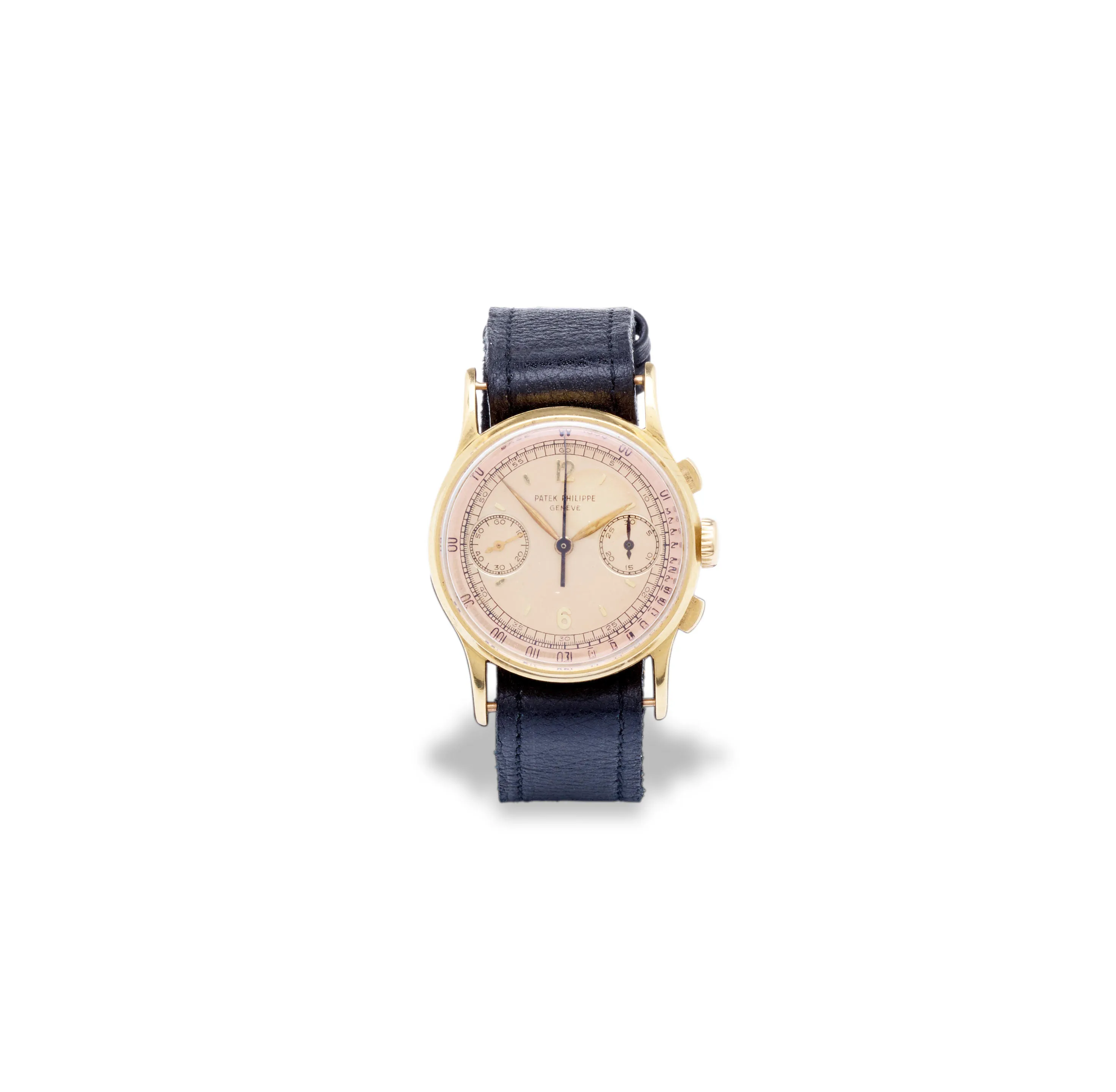 Patek Philippe Chronograph 130 33mm Yellow gold Salmon