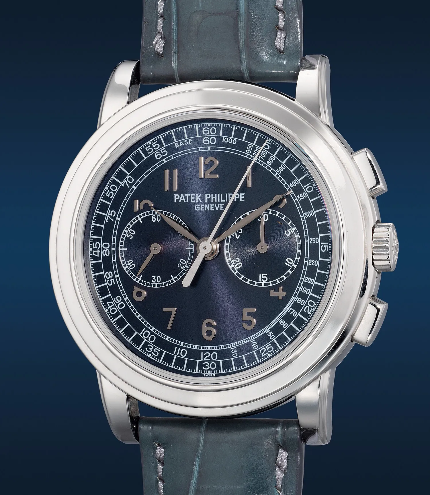 Patek Philippe Chronograph 5070P-001 42mm Platinum Blue