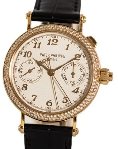 Patek Philippe Split-Seconds Chronograph 7059R-001 33mm Rose gold White