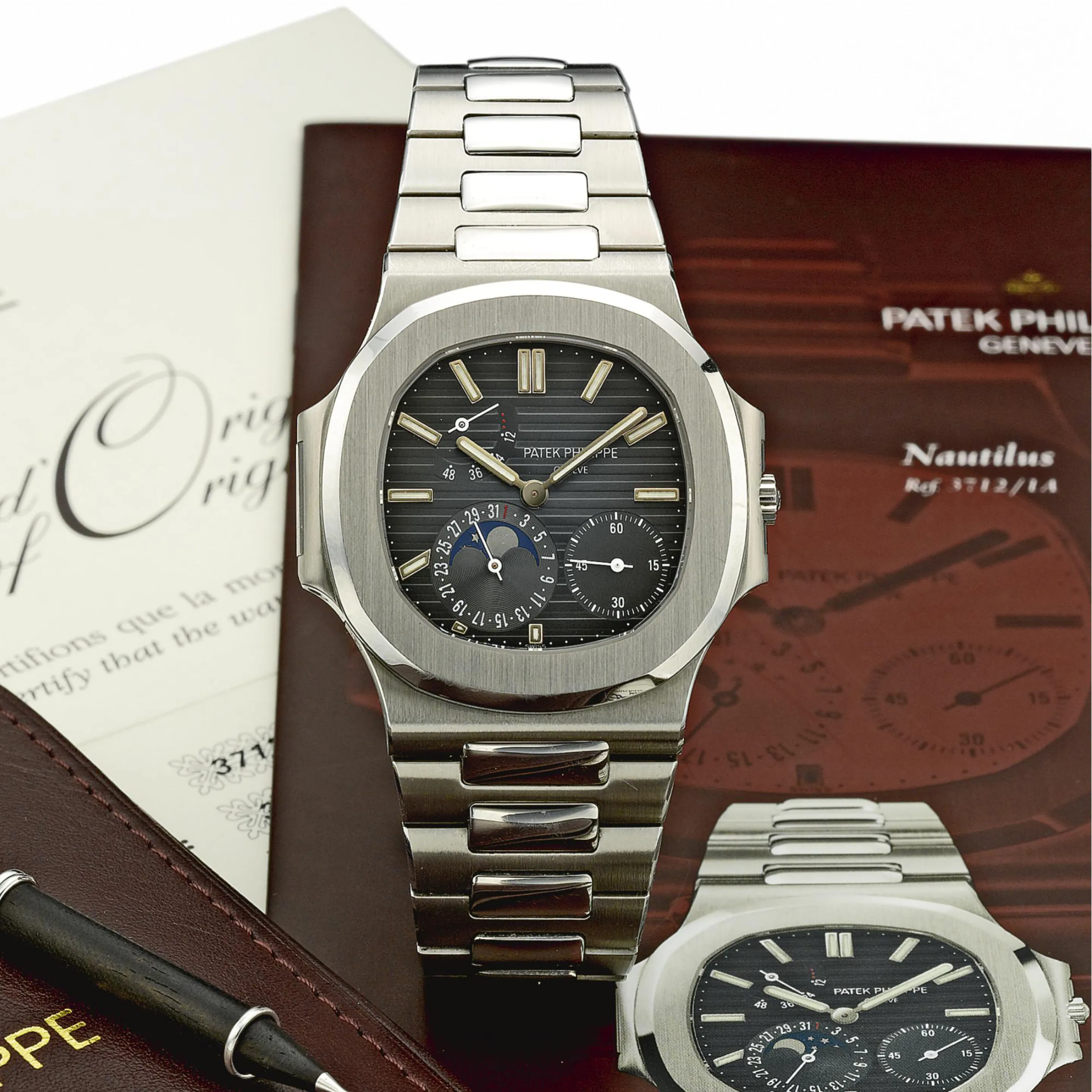 Patek Philippe Nautilus 3712/1 44mm Stainless steel Blue