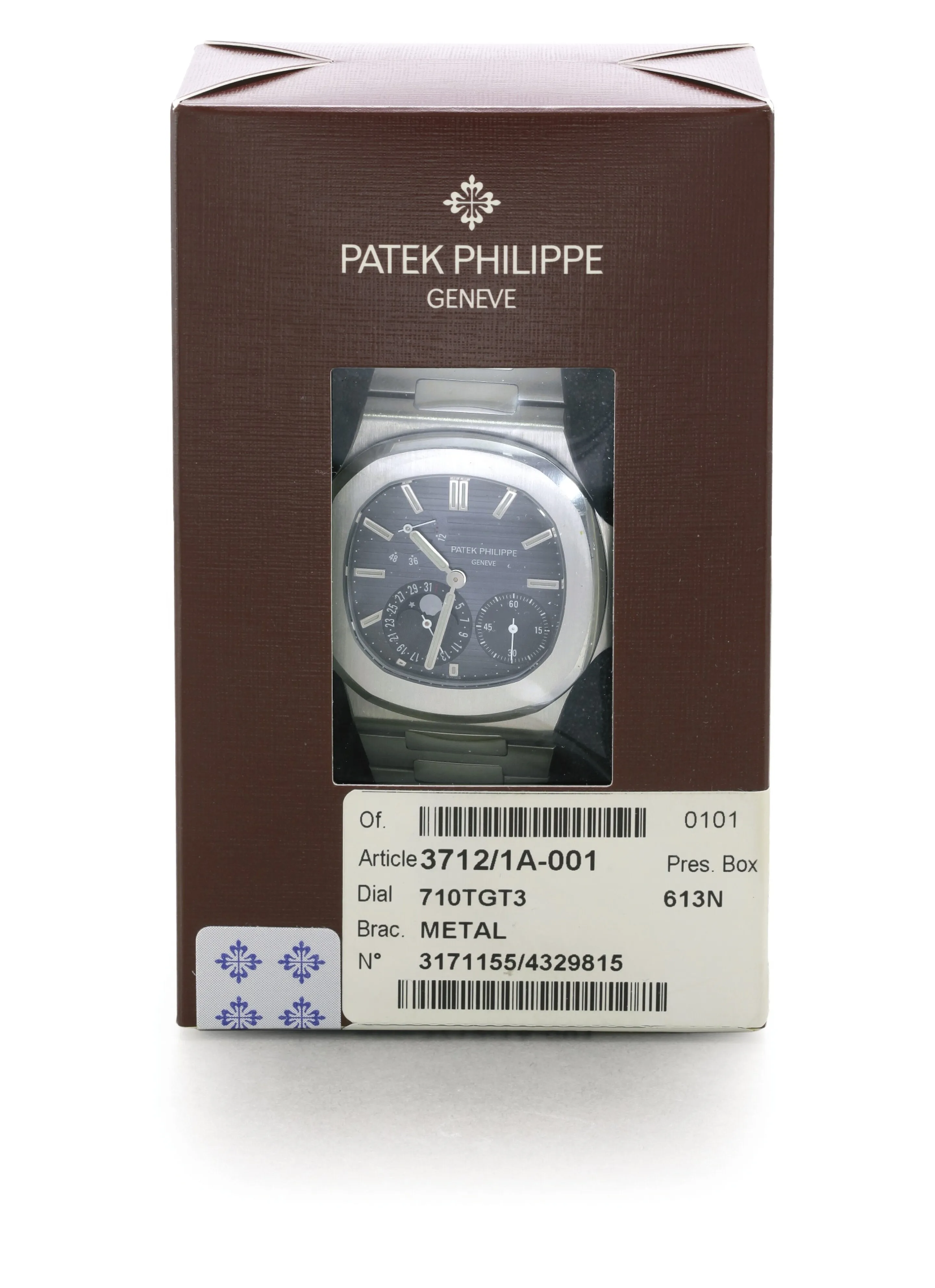 Patek Philippe Nautilus 3712/1 Stainless steel Gray