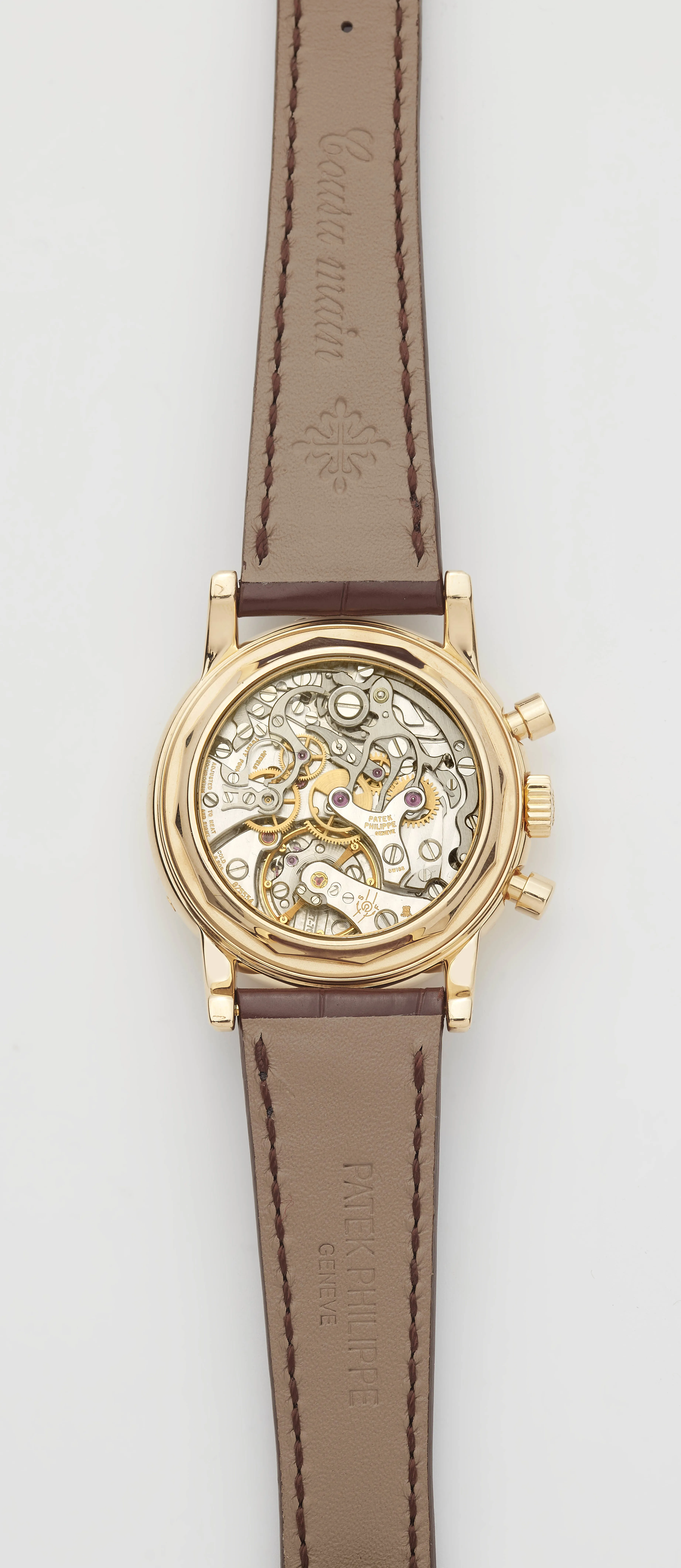 Patek Philippe Perpetual Calendar Chronograph 3971 36mm Yellow gold White 2