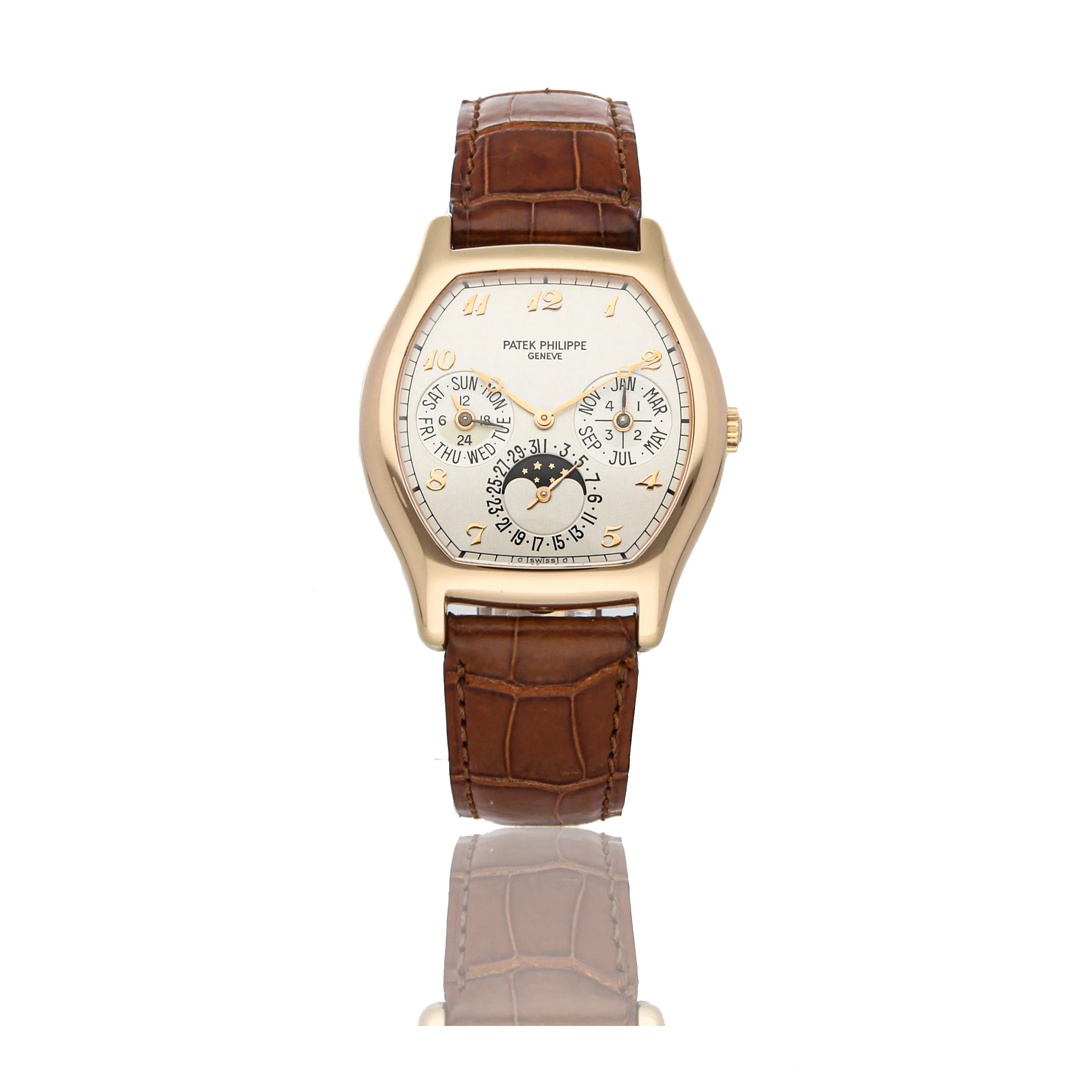 Patek Philippe Grand Complications 5040R 36mm Rose gold Silver