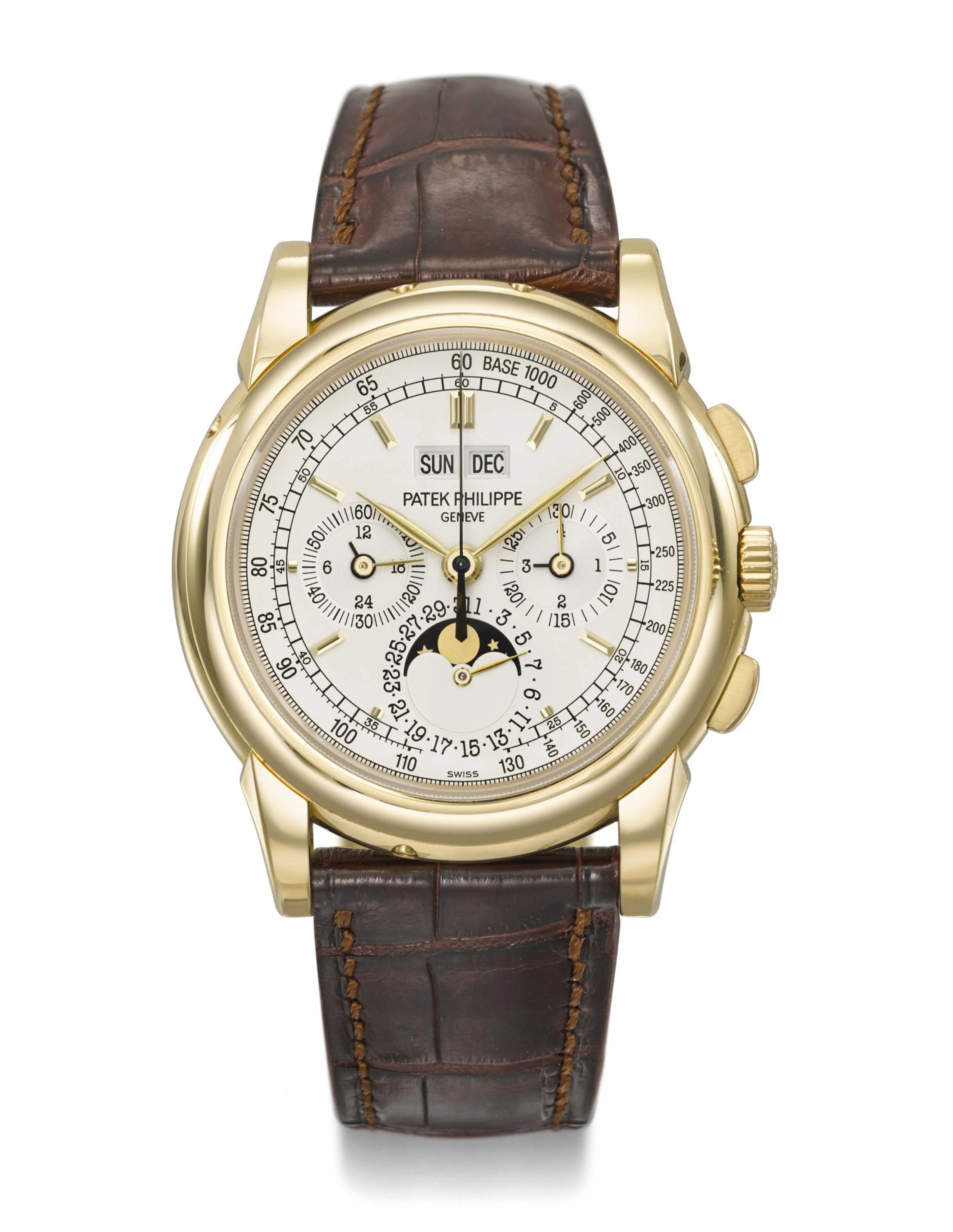 Patek Philippe Perpetual Calendar Chronograph 5970J 40mm Yellow gold White