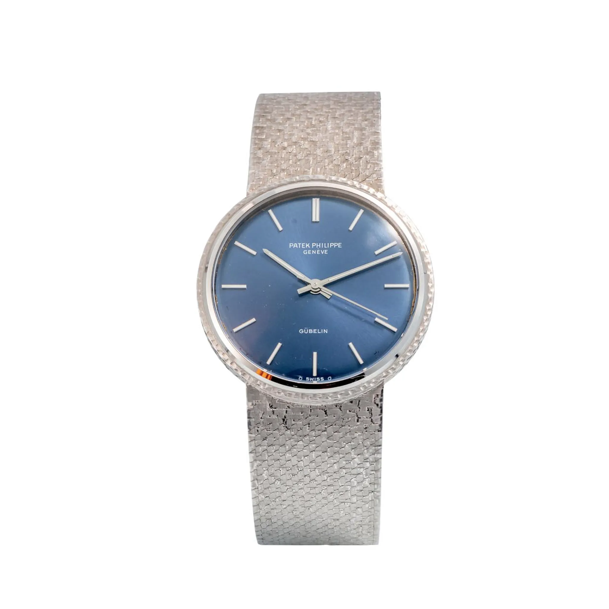 Patek Philippe 3563/2 White gold Blue