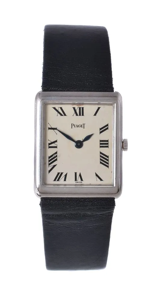 Piaget 9150 23mm White gold White