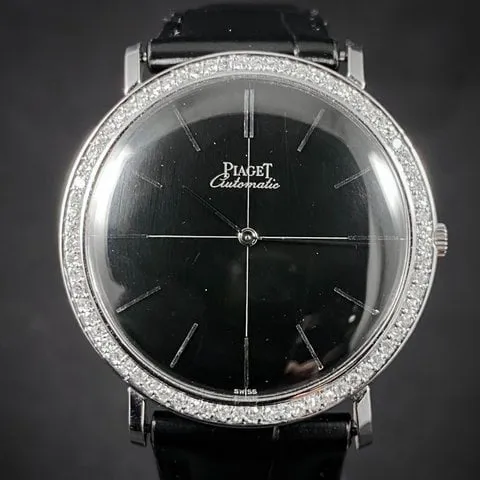 Piaget Altiplano 12152 34mm White gold Black