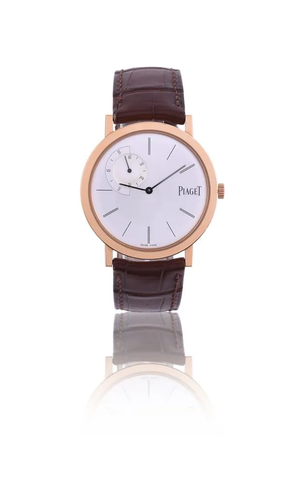 Piaget P10522 40mm Yellow gold Silver