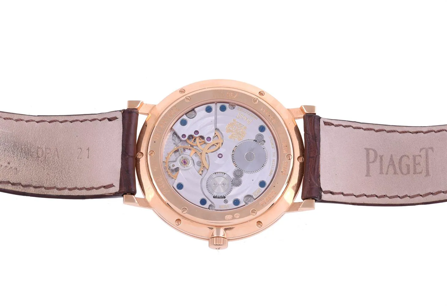 Piaget P10522 40mm Yellow gold Silver 1