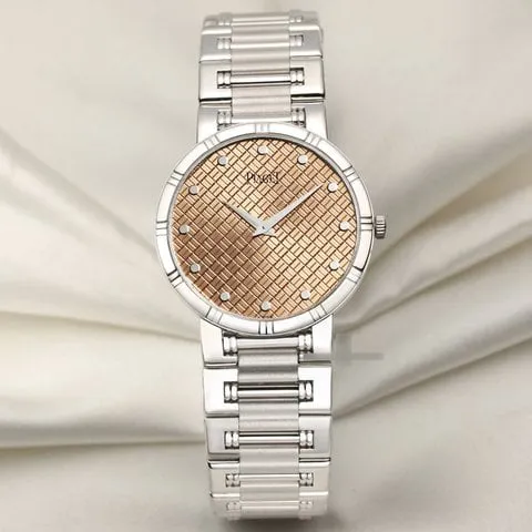 Piaget Dancer 31mm White gold Salmon