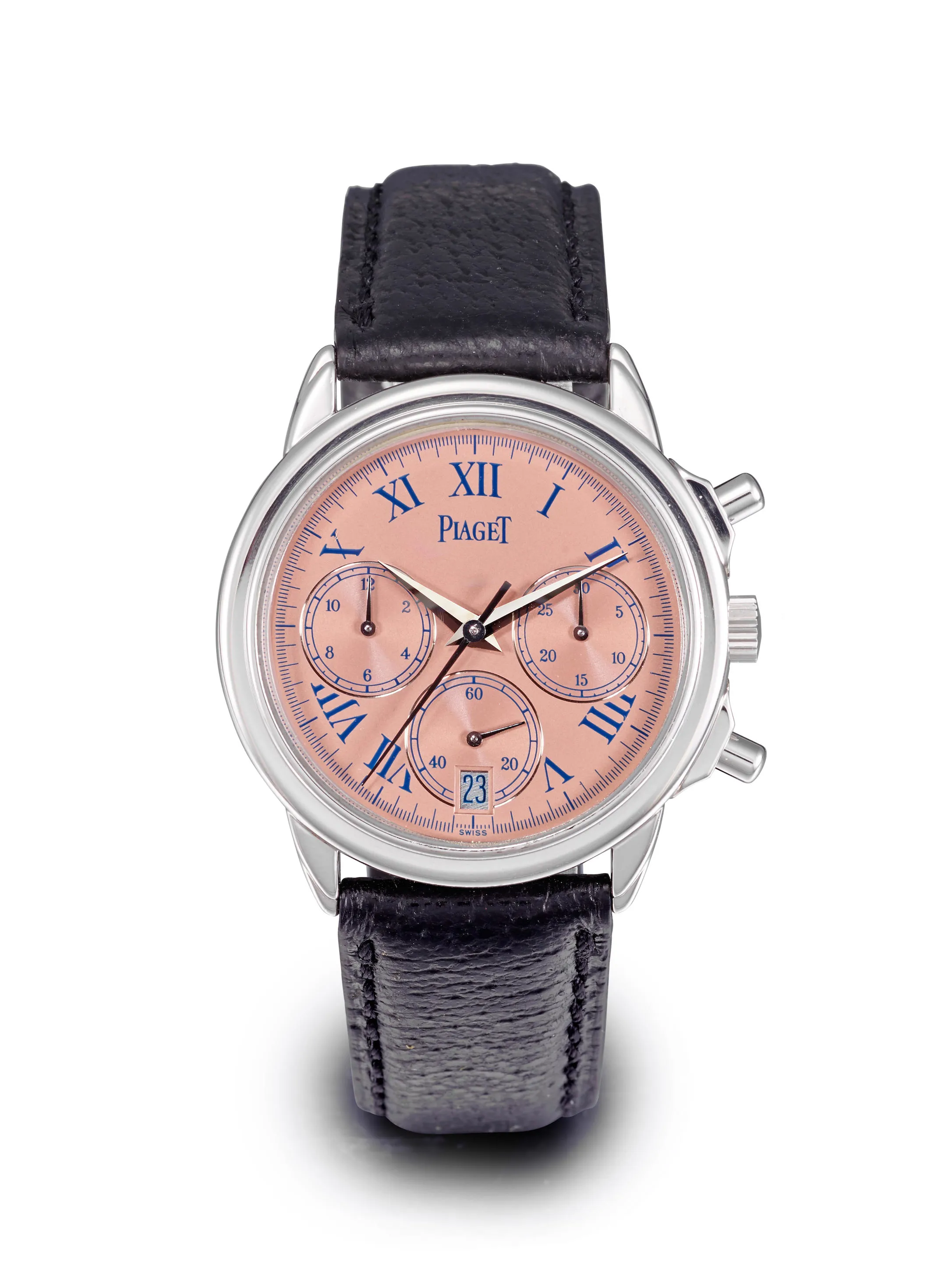 Piaget Gouverneur 12978 34mm Platinum Salmon