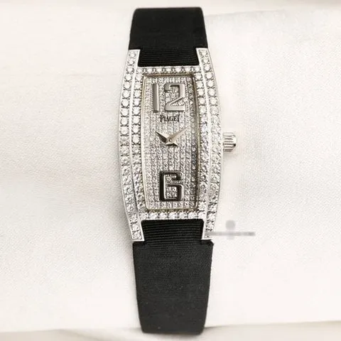 Piaget Limelight 18mm White gold Pave