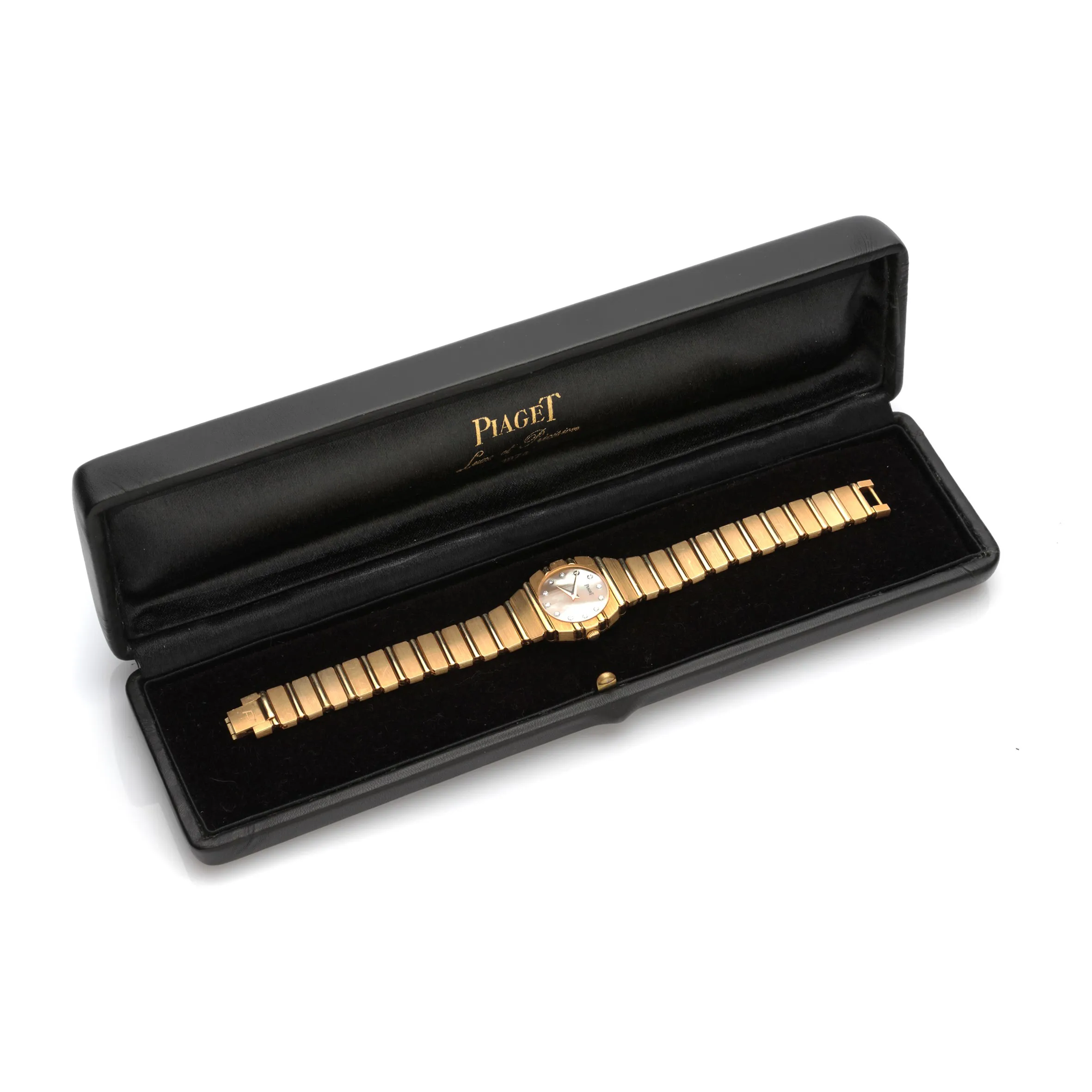 Piaget Polo 861C701 30mm Yellow gold Silver