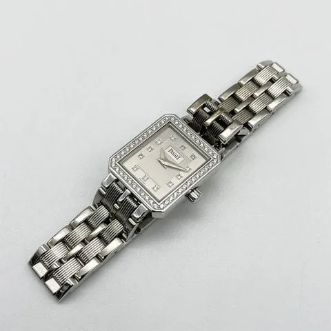 Piaget Protocole 5355 M601D 185mm White gold Silver