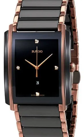 Rado Integral R20207712 Rose gold and Black ceramic Black