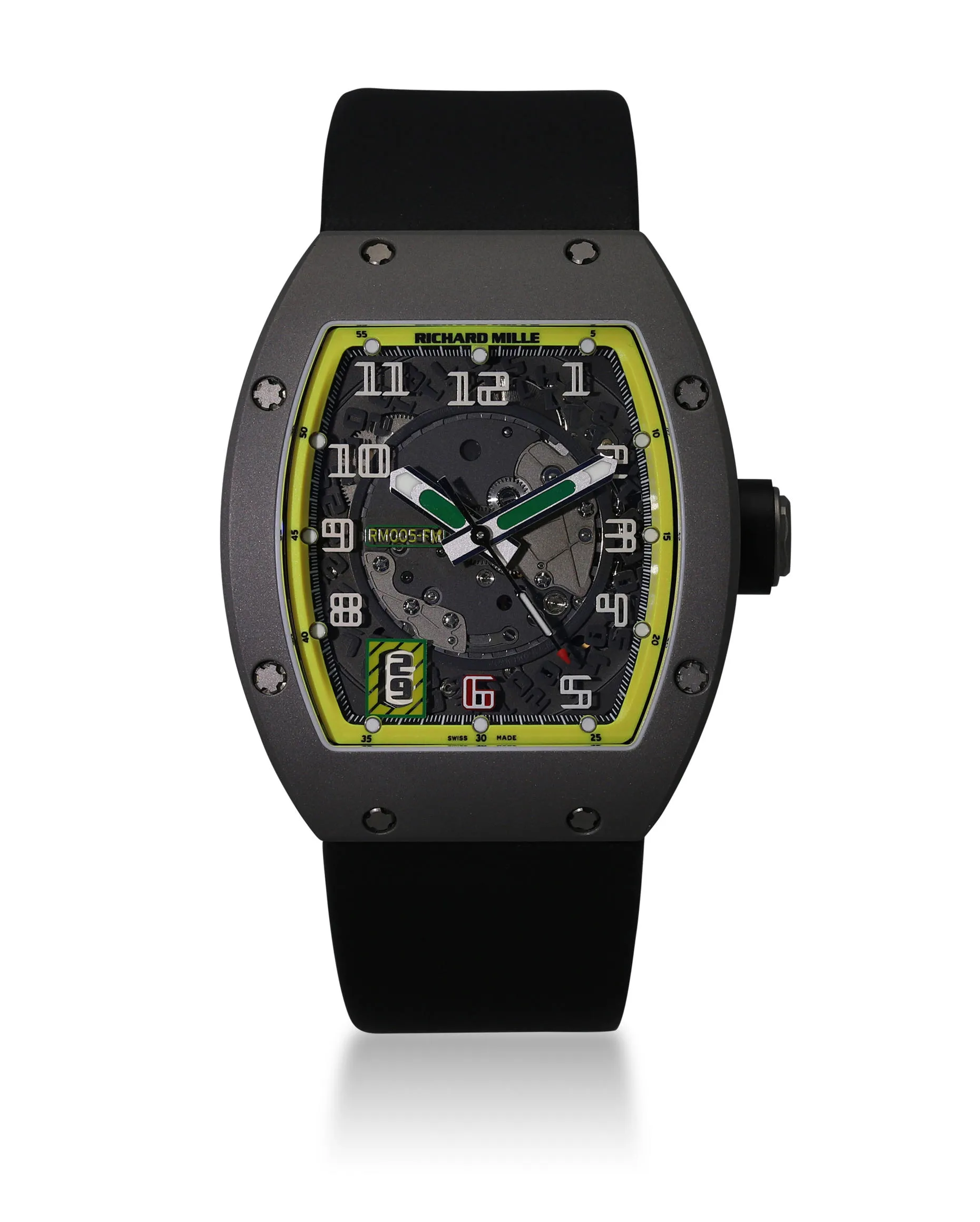 Richard Mille Felipe Massa AG TI RM005-FM 38mm Titanium Black