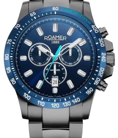 Roamer 861837 44 45 20 45mm Stainless steel Blue