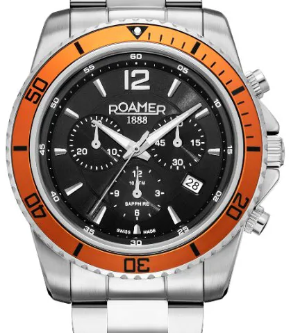 Roamer 862837 41 65 20 43mm Stainless steel Black