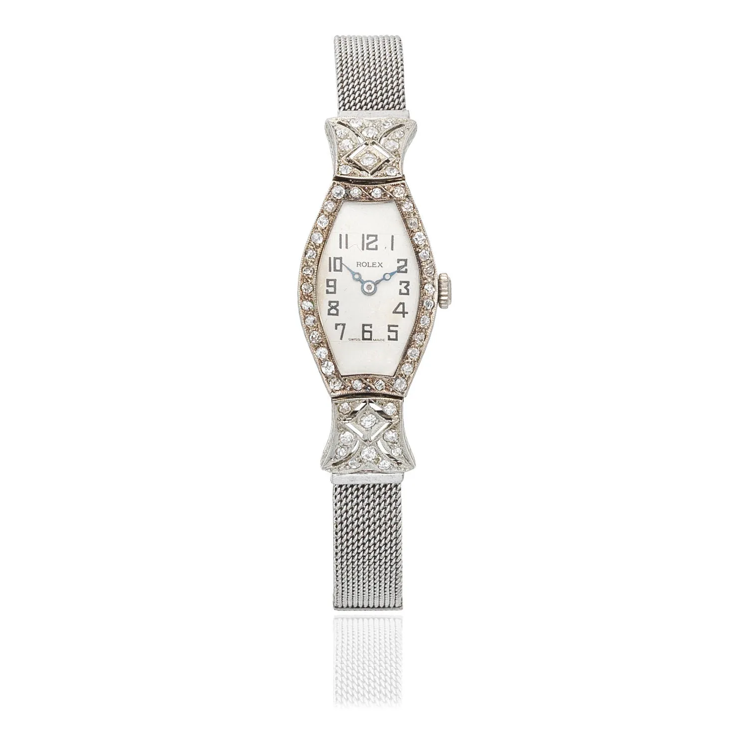 Rolex Cellini 4112 16mm Yellow gold Silver