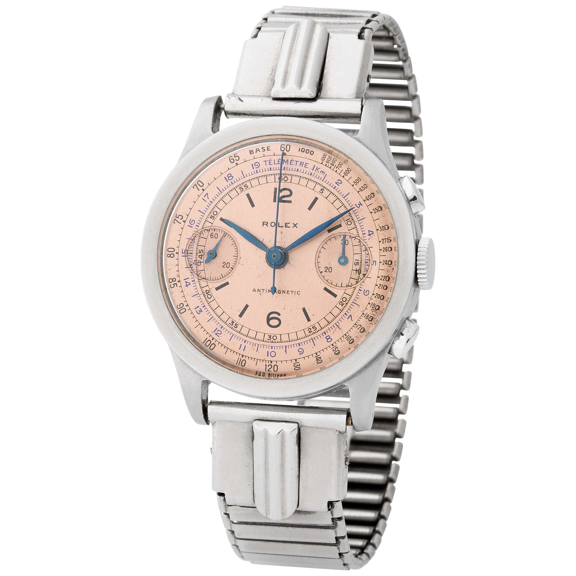 Rolex Chronograph 2811 33mm Stainless steel Pink