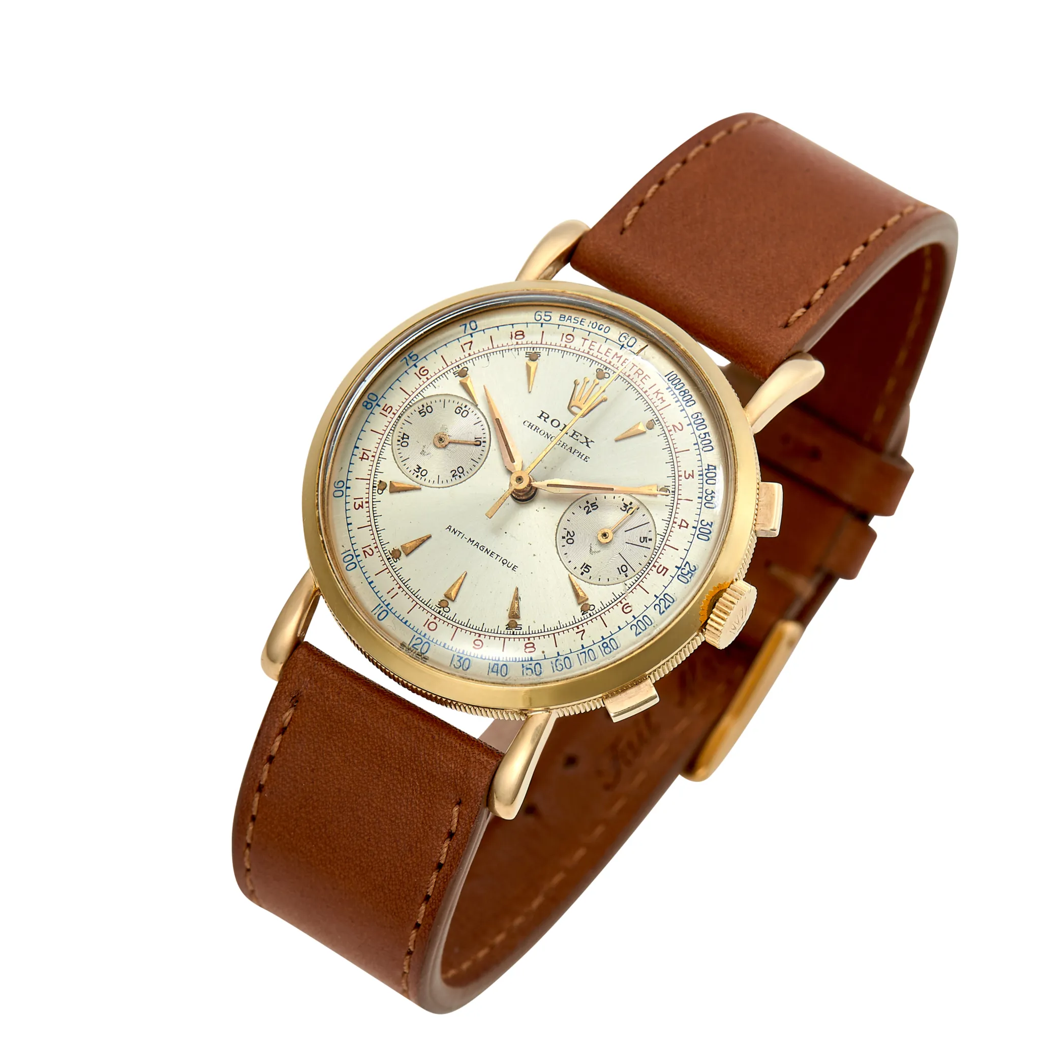 Rolex Chronograph 4062 37mm Yellow gold Silver 1