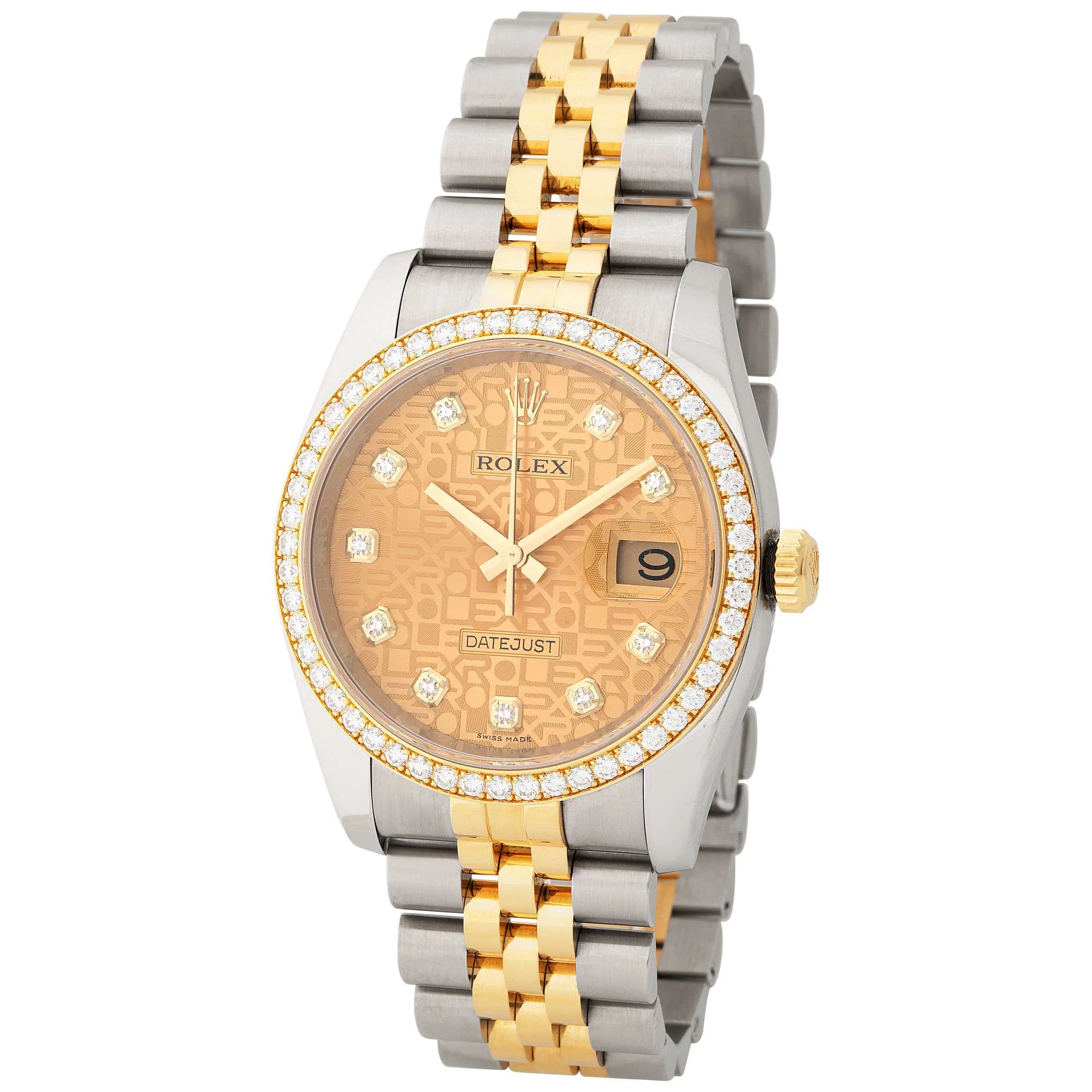 Rolex Datejust 36 116243 36mm Yellow gold and Stainless steel