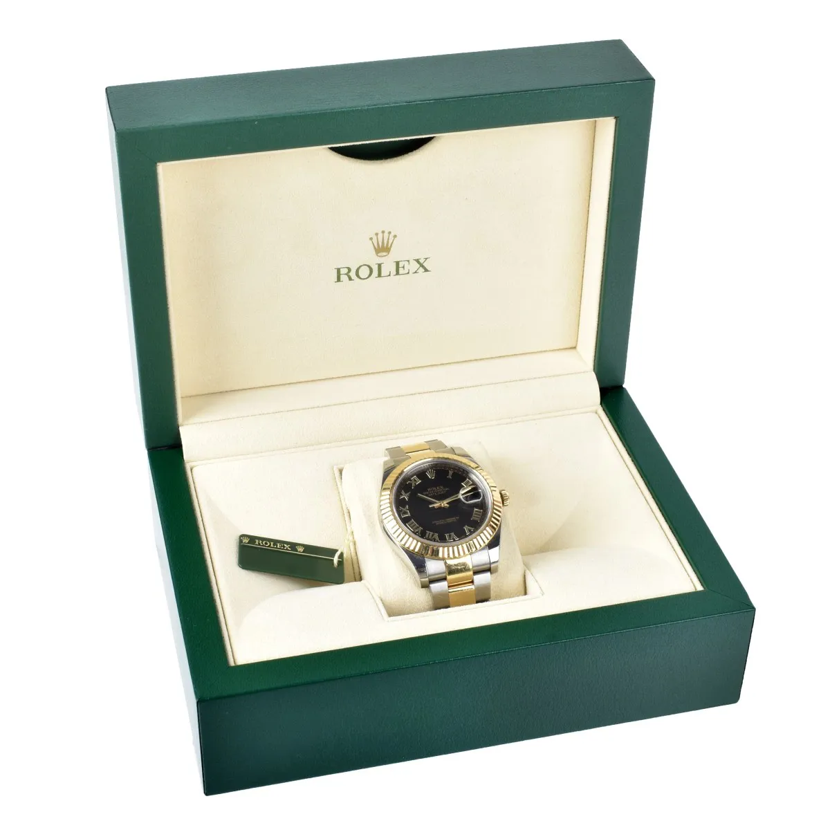 Rolex Datejust II 116333 41mm Yellow gold Black 4