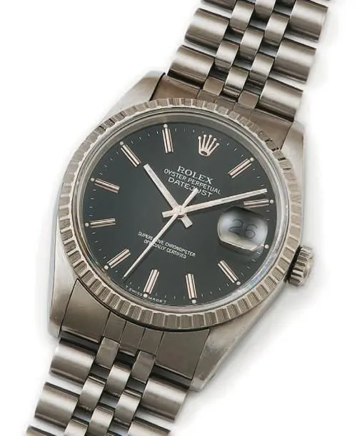 Rolex Datejust 36 16220 nullmm Stainless steel Black