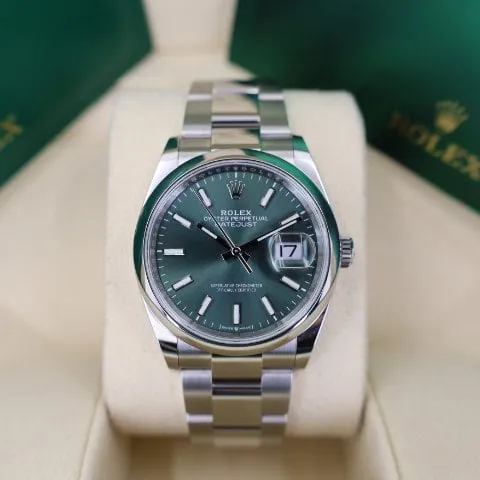 Rolex Datejust 36 126200 36mm Stainless steel Green