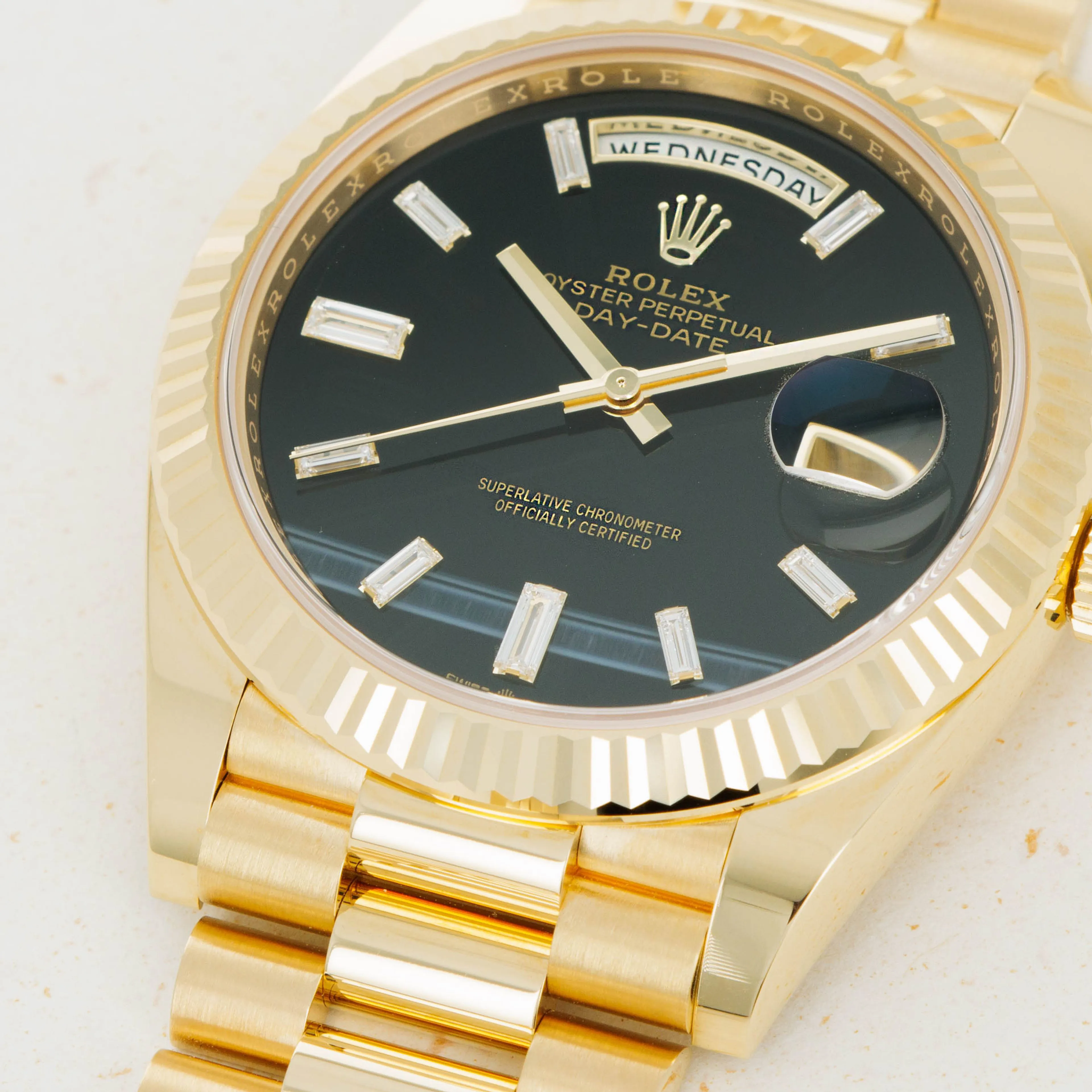 Rolex Day-Date 40 228238 40mm Yellow gold Black 2