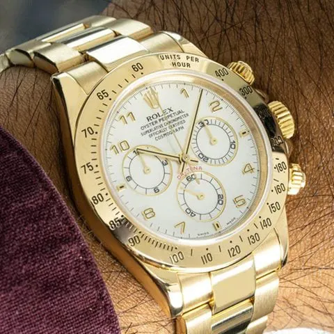 Rolex Daytona 116528 40mm Yellow gold Mother-of-pearl