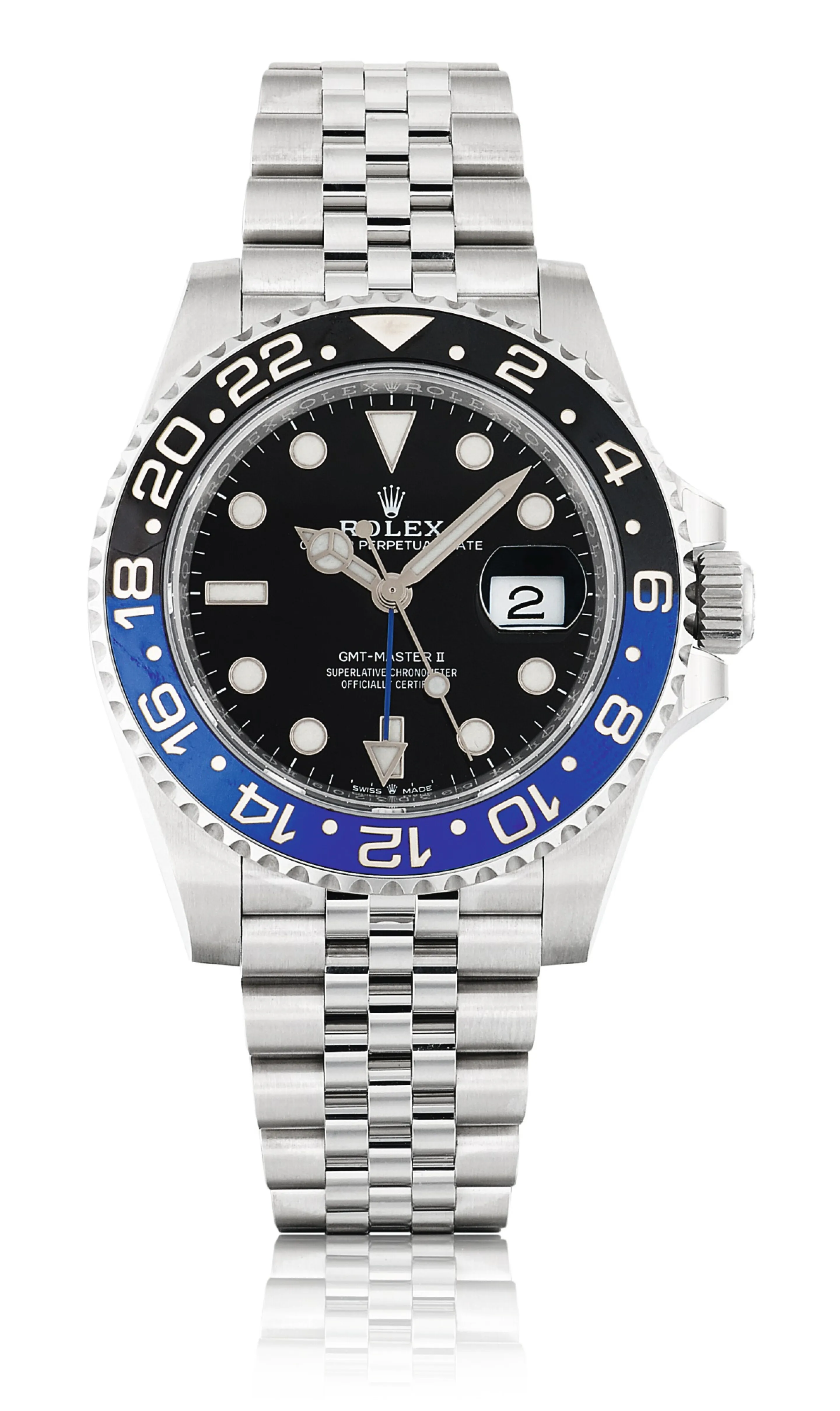 Rolex GMT-Master II 126710 40mm Stainless steel Black