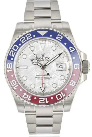 Rolex GMT-Master II 126719BLRO 40mm White gold Blue