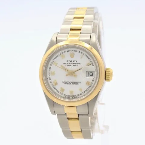 Rolex Lady-Datejust 69163 26mm Gold/steel White