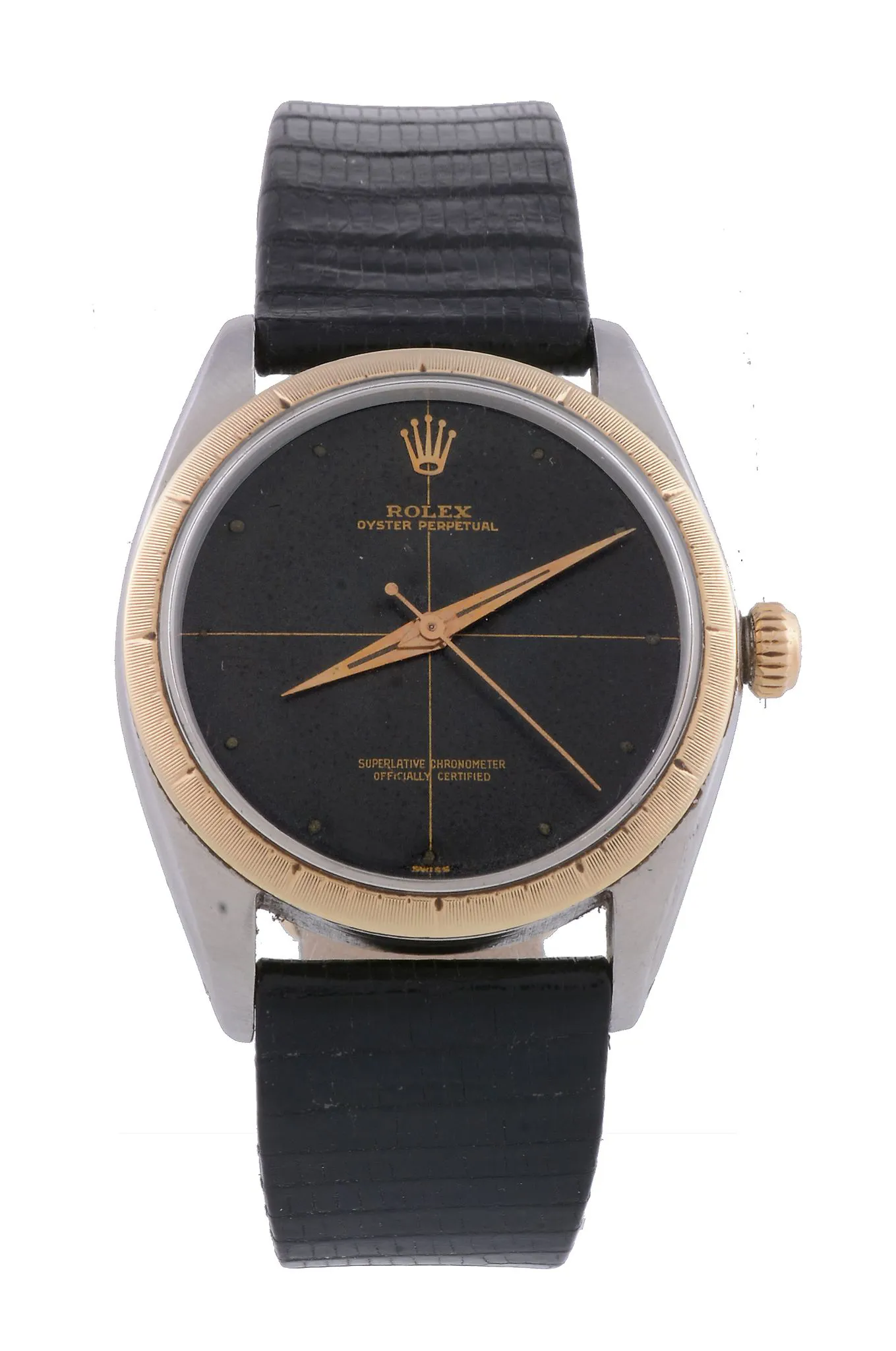 Rolex Oyster Perpetual 34 1008 33mm Black
