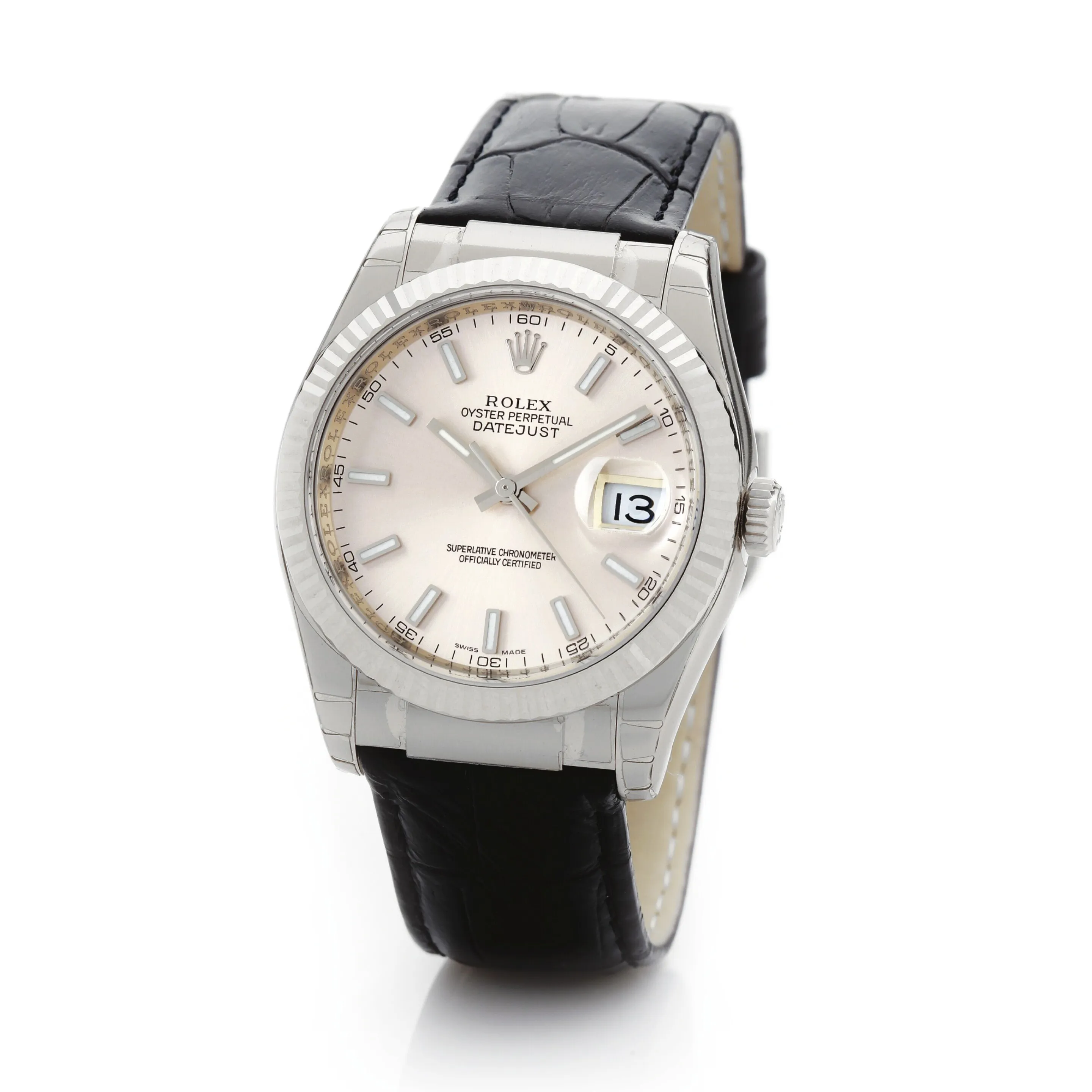 Rolex Datejust 36 116139 38mm White gold Rose