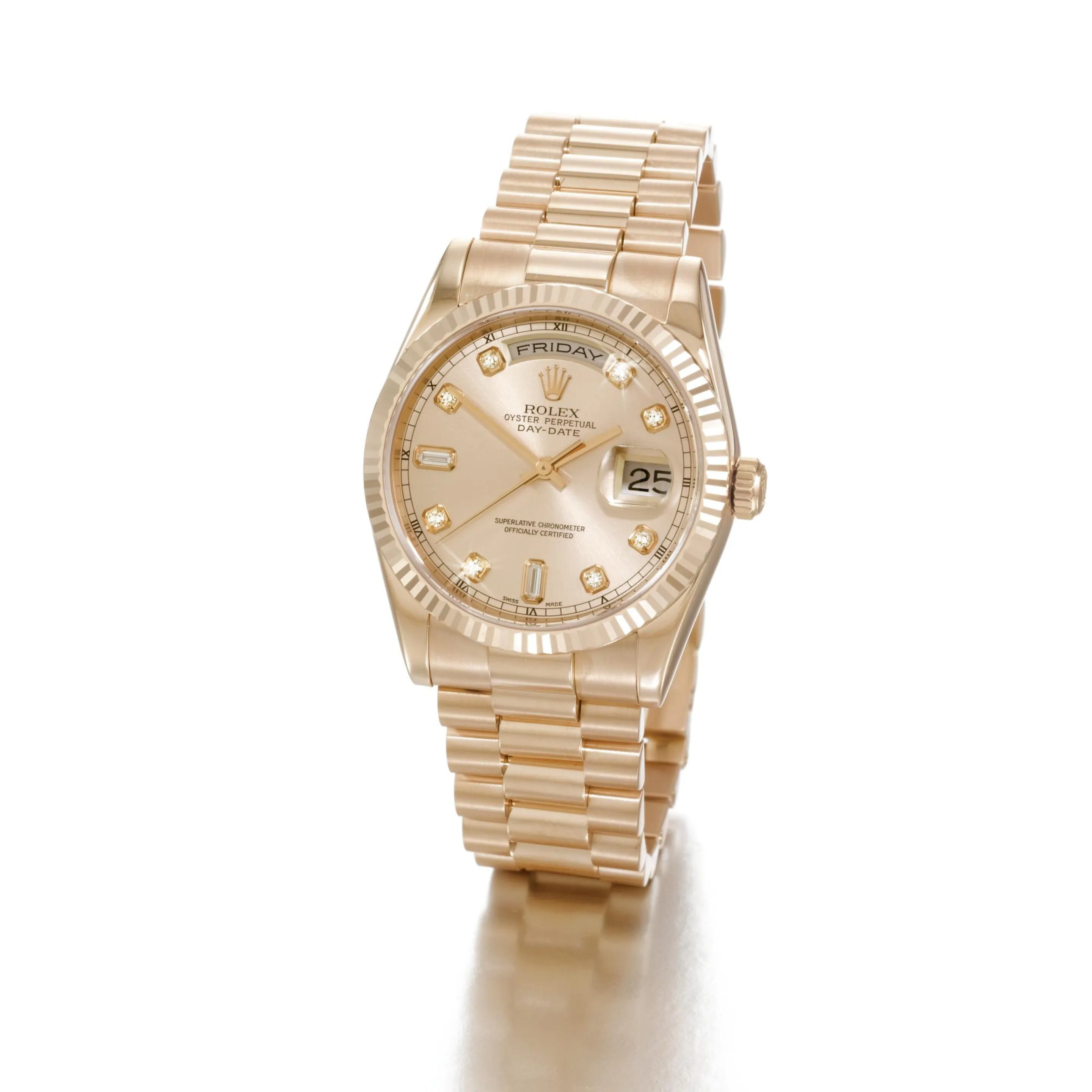 Rolex Day-Date 36 118235 36mm Rose gold Champagne