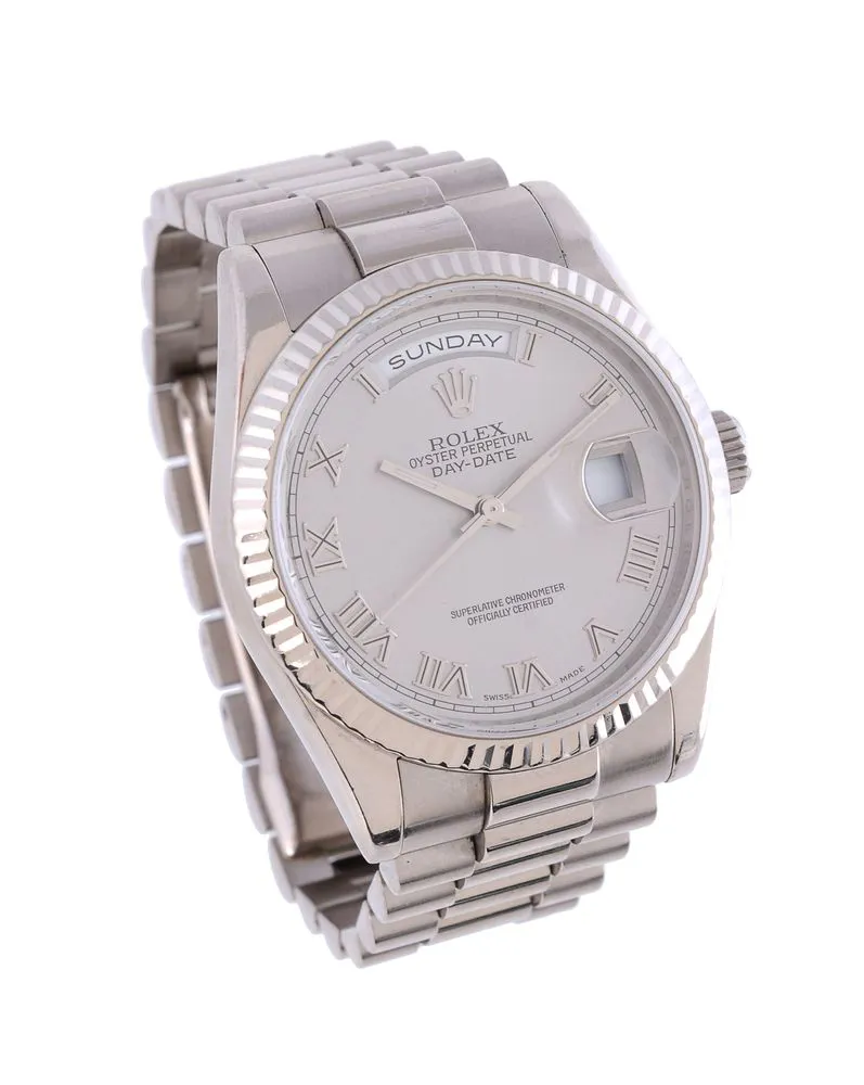 Rolex Day-Date 36 118239 35mm White gold Gray